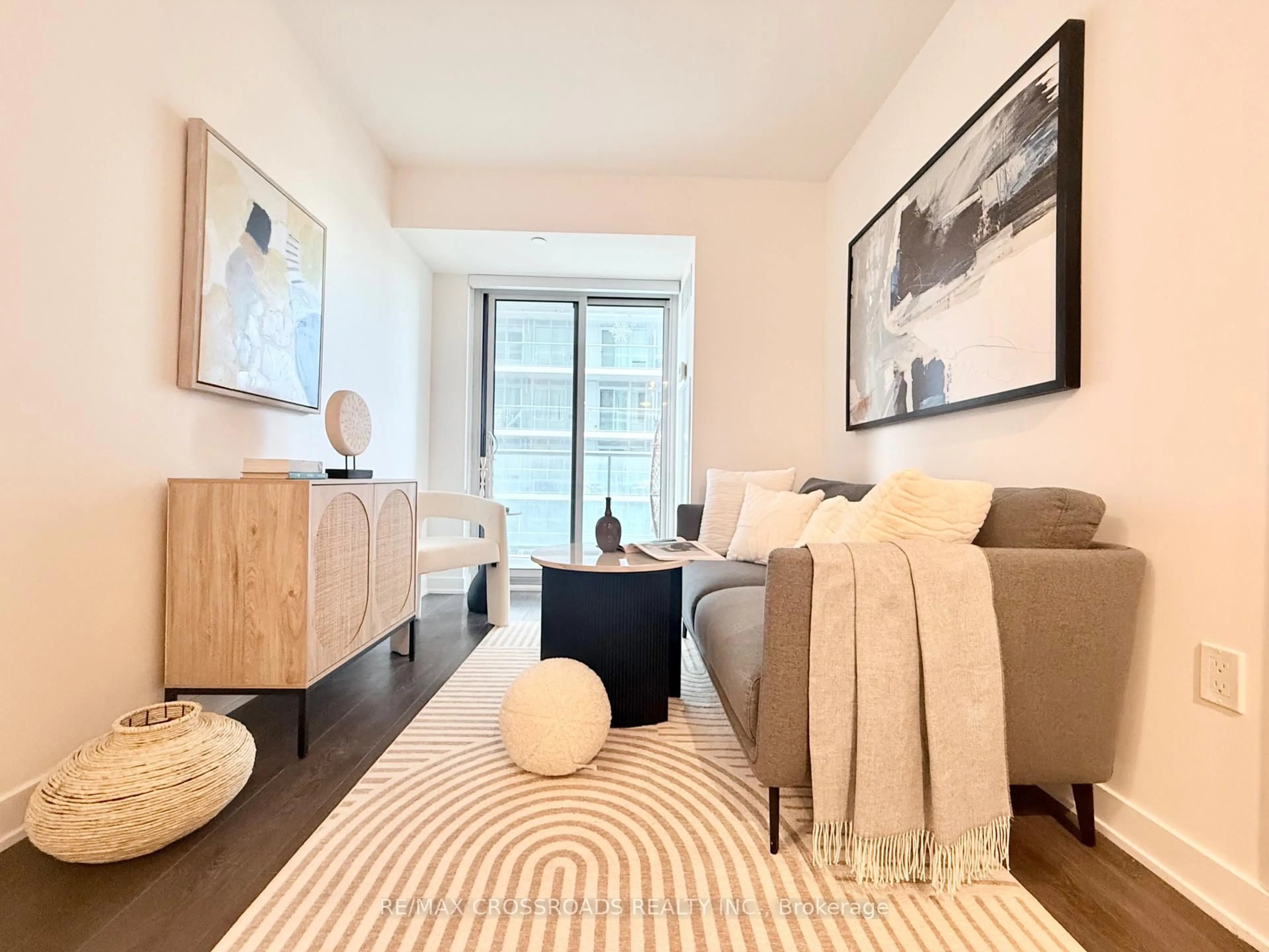 Living room with furniture, unknown for 195 Redpath Ave #2301, Toronto Ontario M4P 0E4