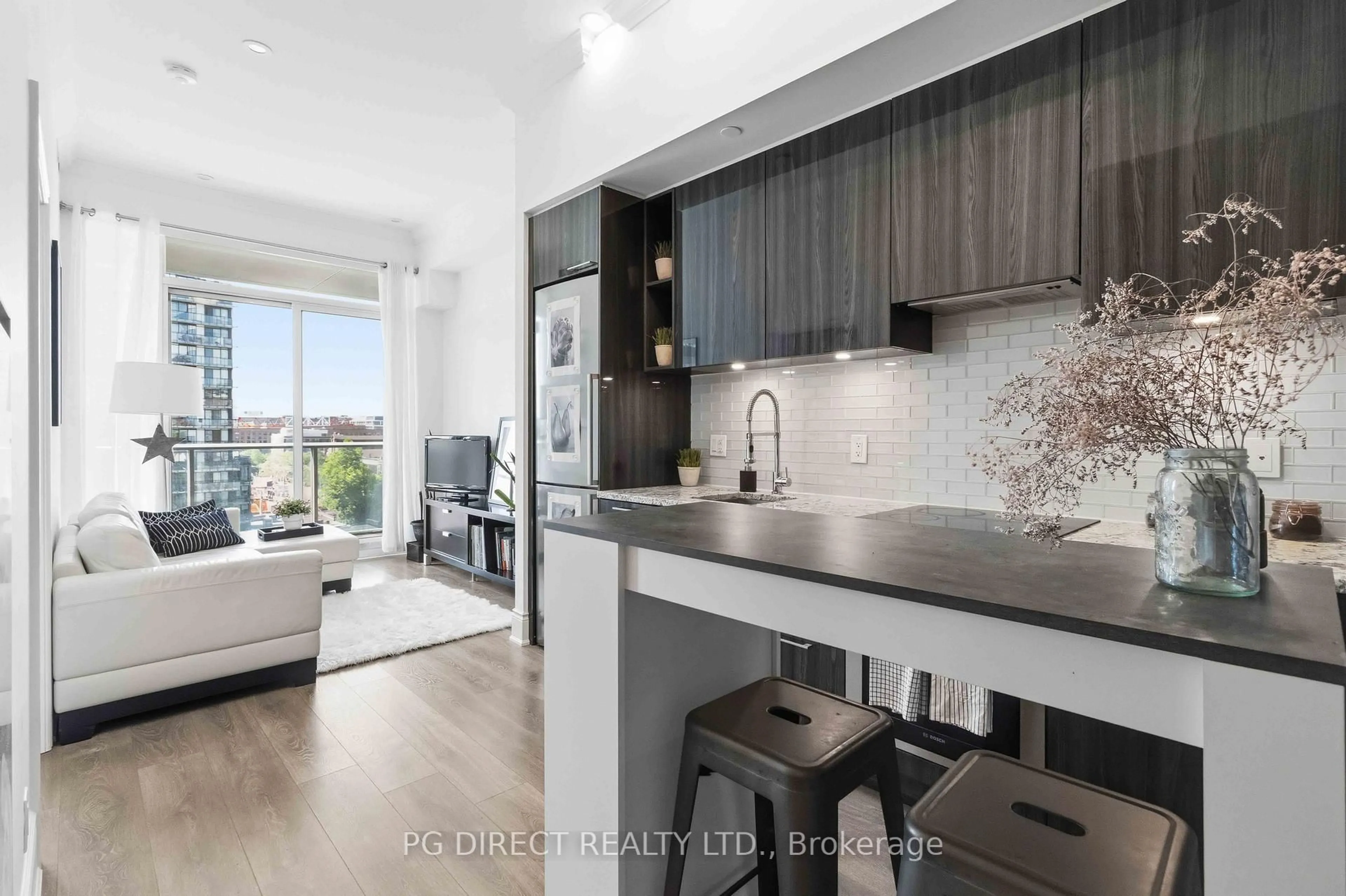 Open concept kitchen, unknown for 120 Parliament St #713, Toronto Ontario M5A 0N6