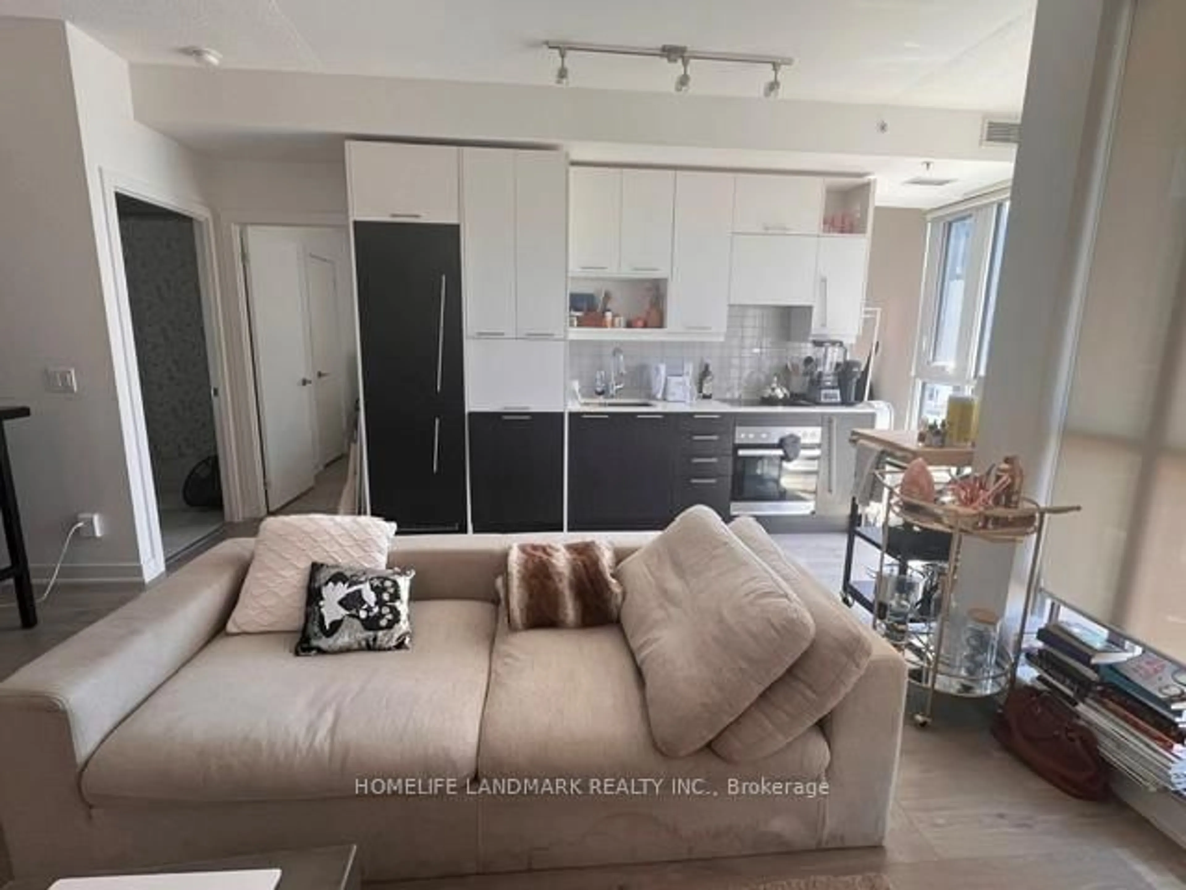 Living room with furniture, unknown for 30 Nelson St #1906, Toronto Ontario M5V 0H5