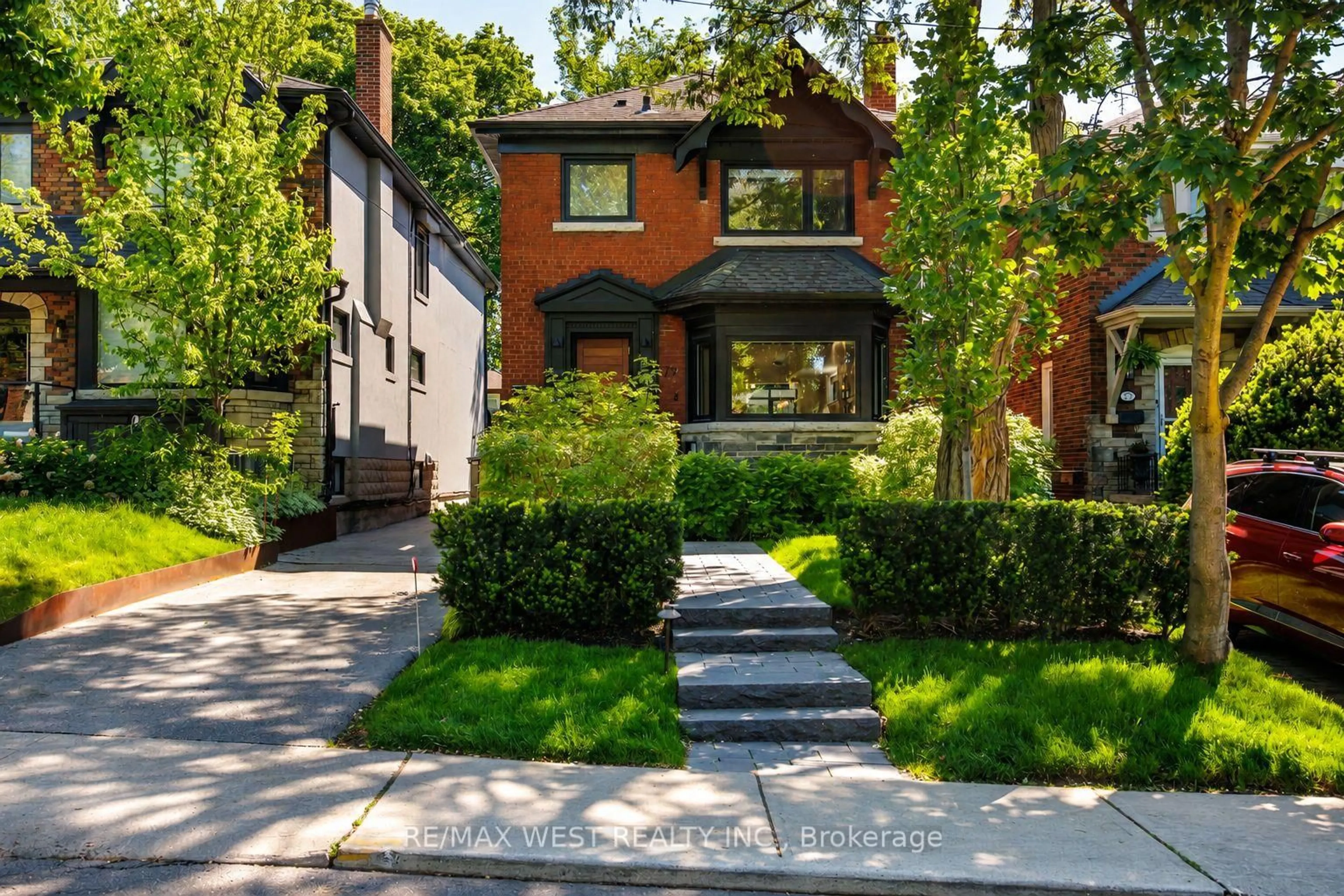 Home with brick exterior material, street for 79 Elmsthorpe Ave, Toronto Ontario M5P 2L8