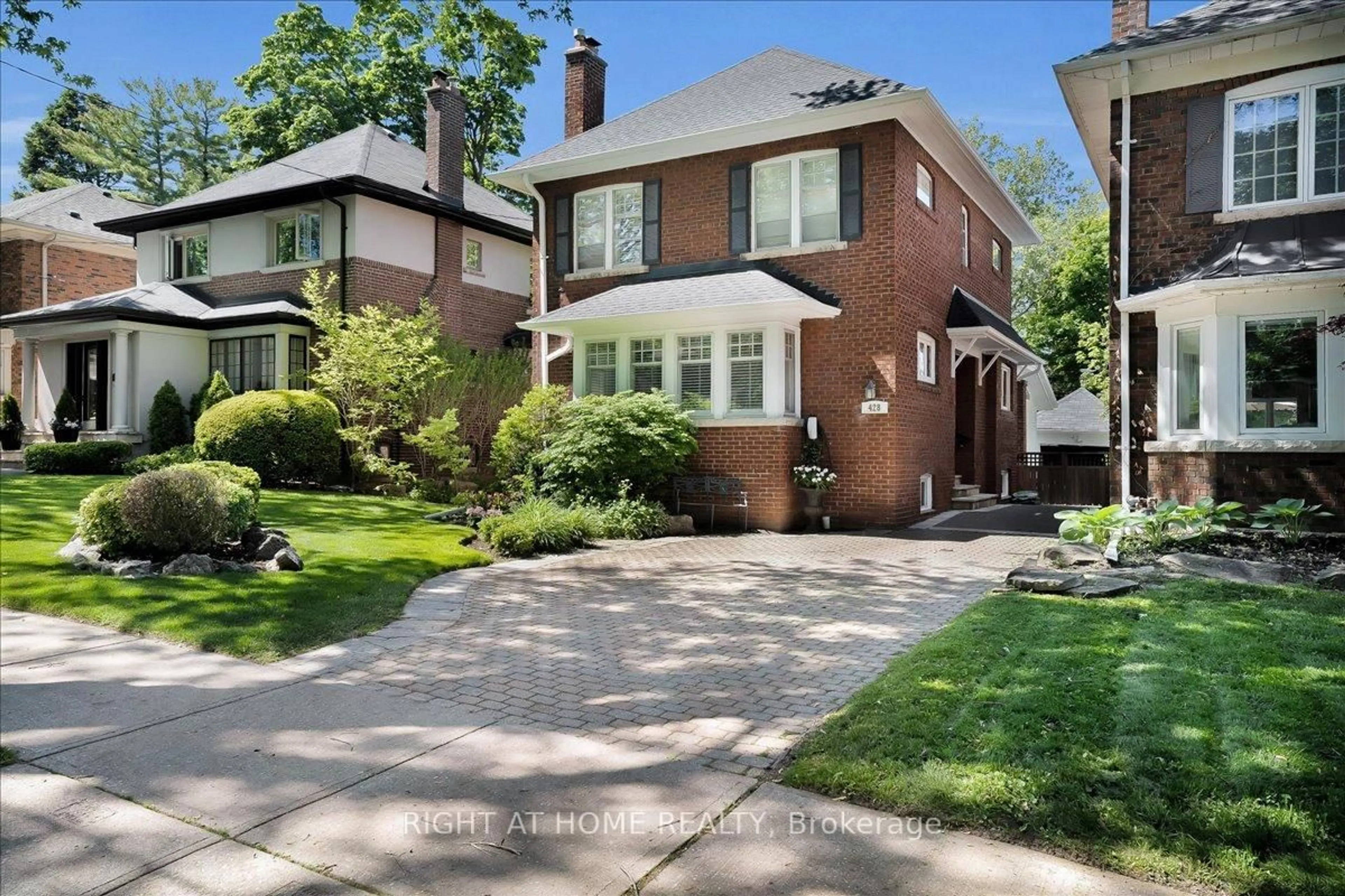 Home with brick exterior material, street for 428 Briar Hill Ave, Toronto Ontario M5N 1M7