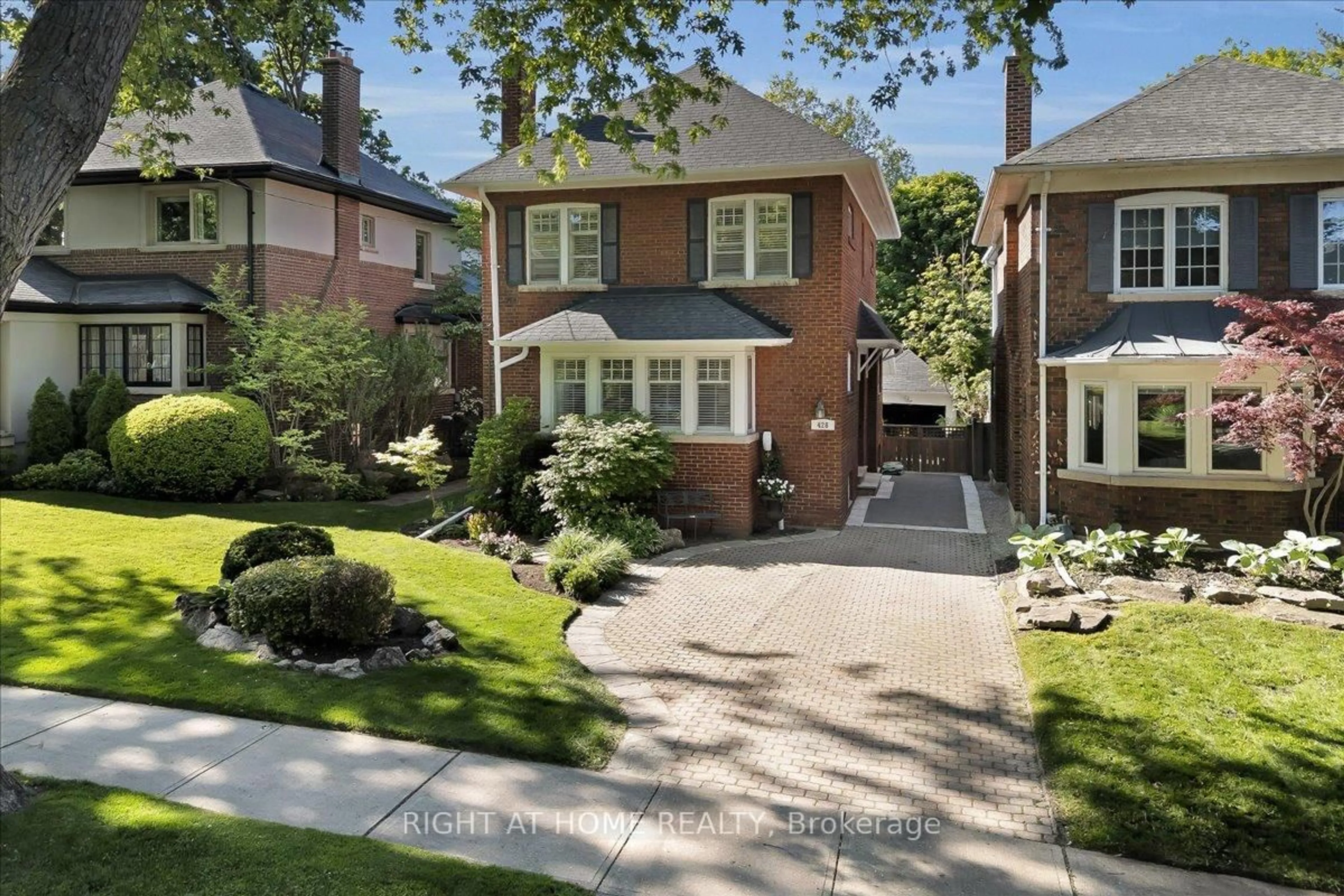 Home with brick exterior material, street for 428 Briar Hill Ave, Toronto Ontario M5N 1M7