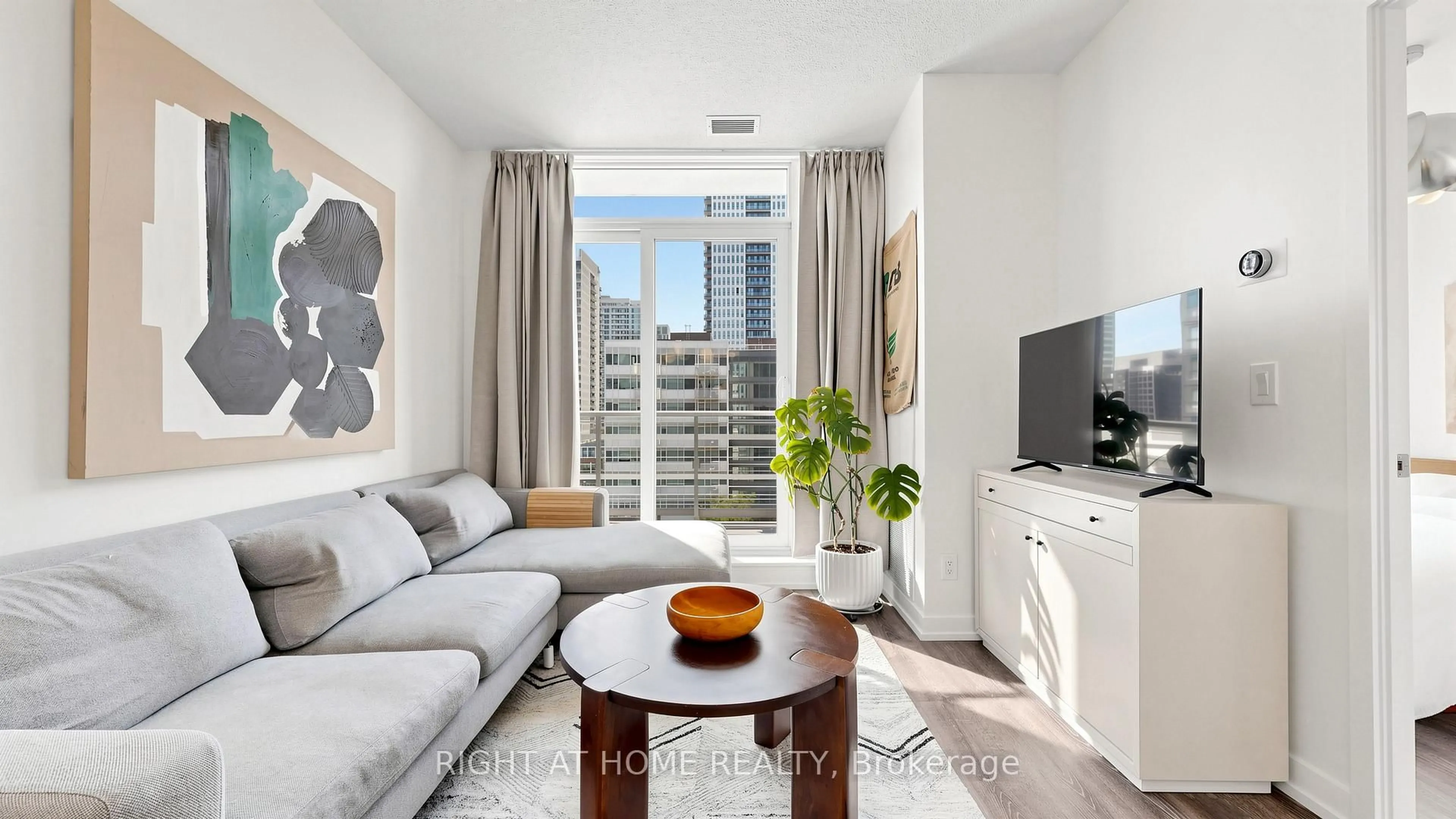Living room with furniture, unknown for 200 Sackville St #714, Toronto Ontario M5A 0C4