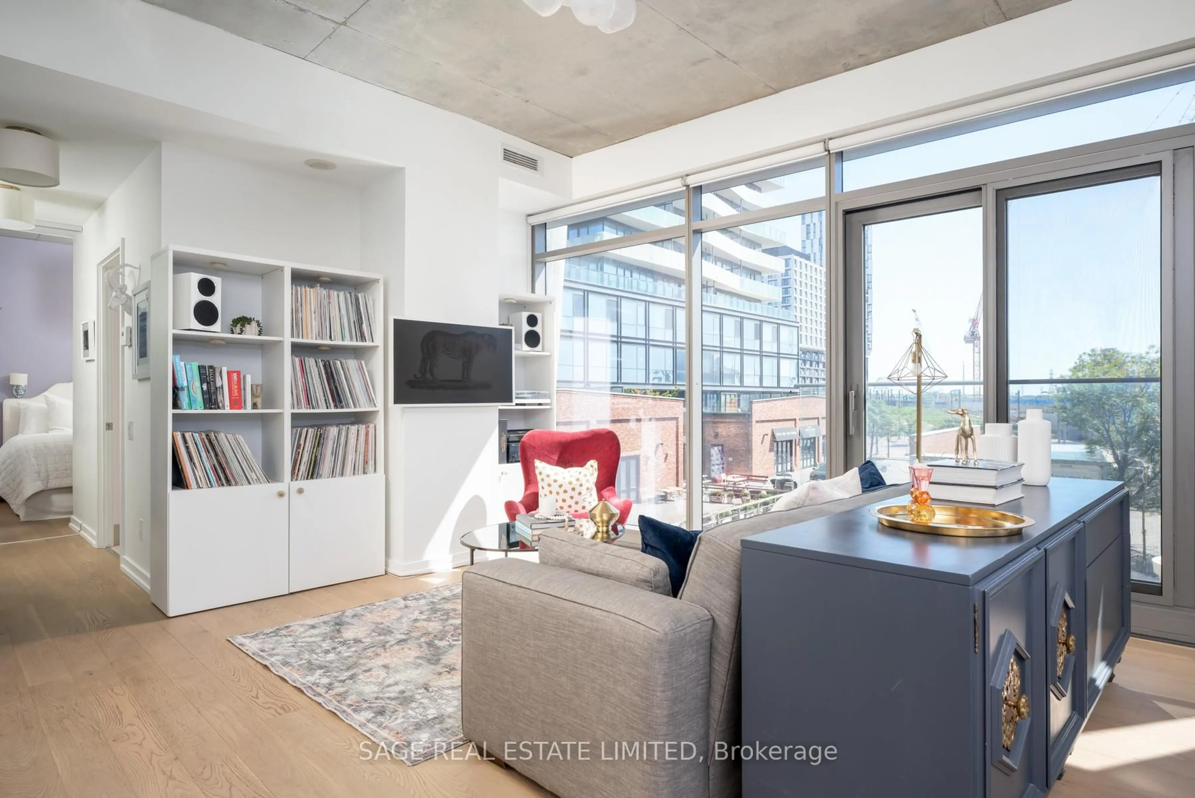 Living room with furniture, unknown for 70 Distillery Lane #216, Toronto Ontario M5A 0E3