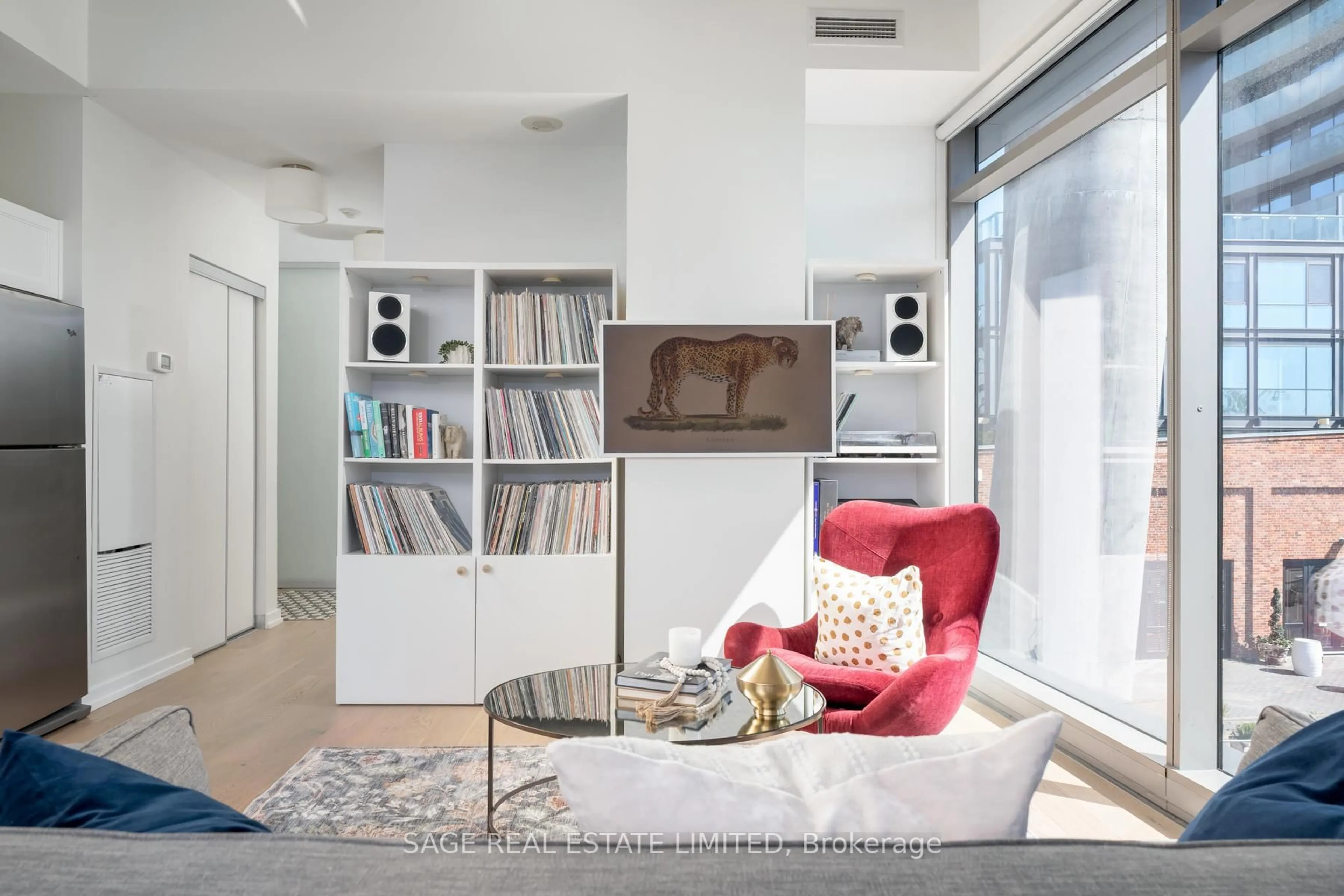 Living room with furniture, unknown for 70 Distillery Lane #216, Toronto Ontario M5A 0E3