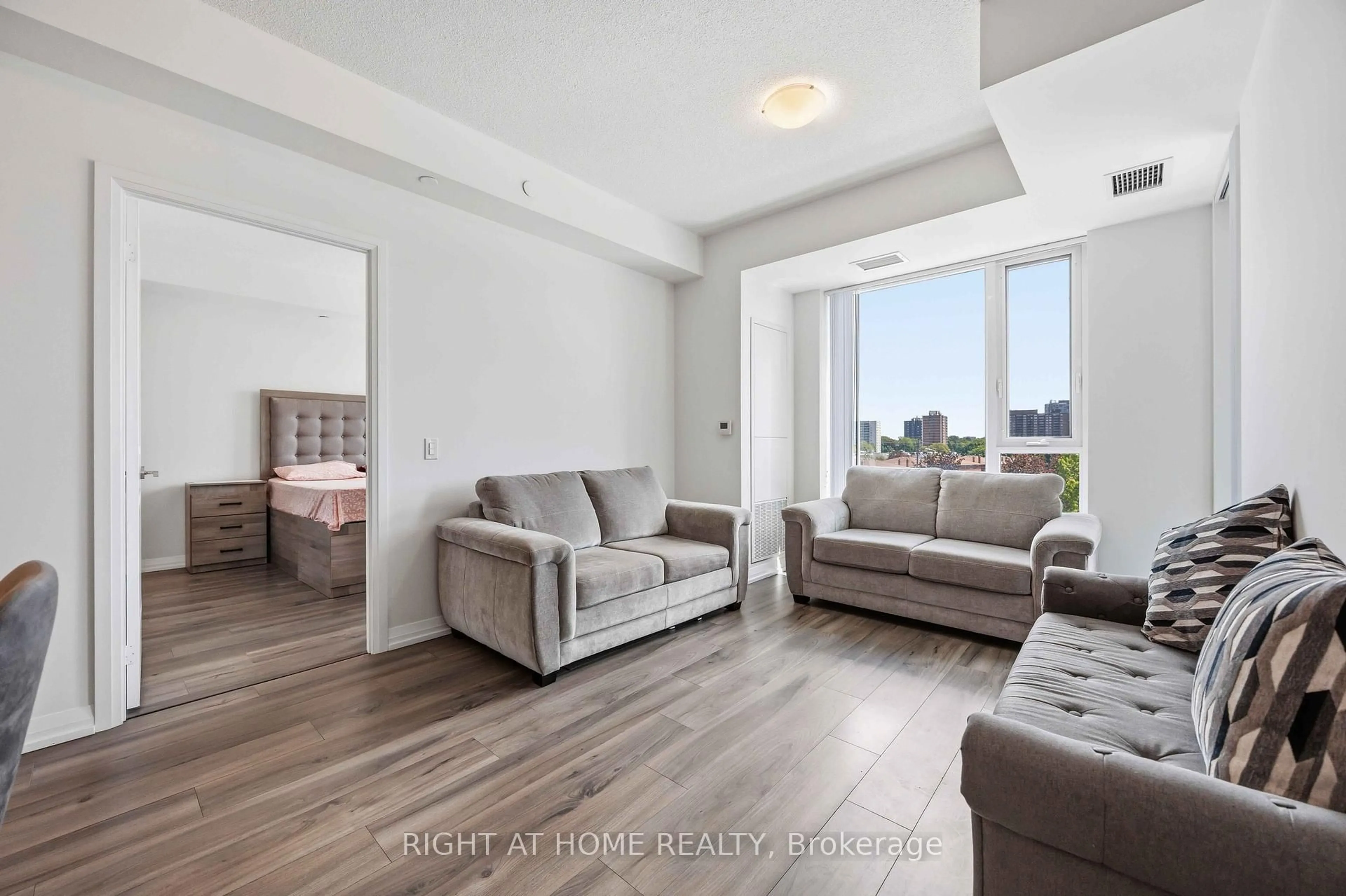 Living room with furniture, unknown for 60 Ann Oreilly Rd #458, Toronto Ontario M2J 0C8