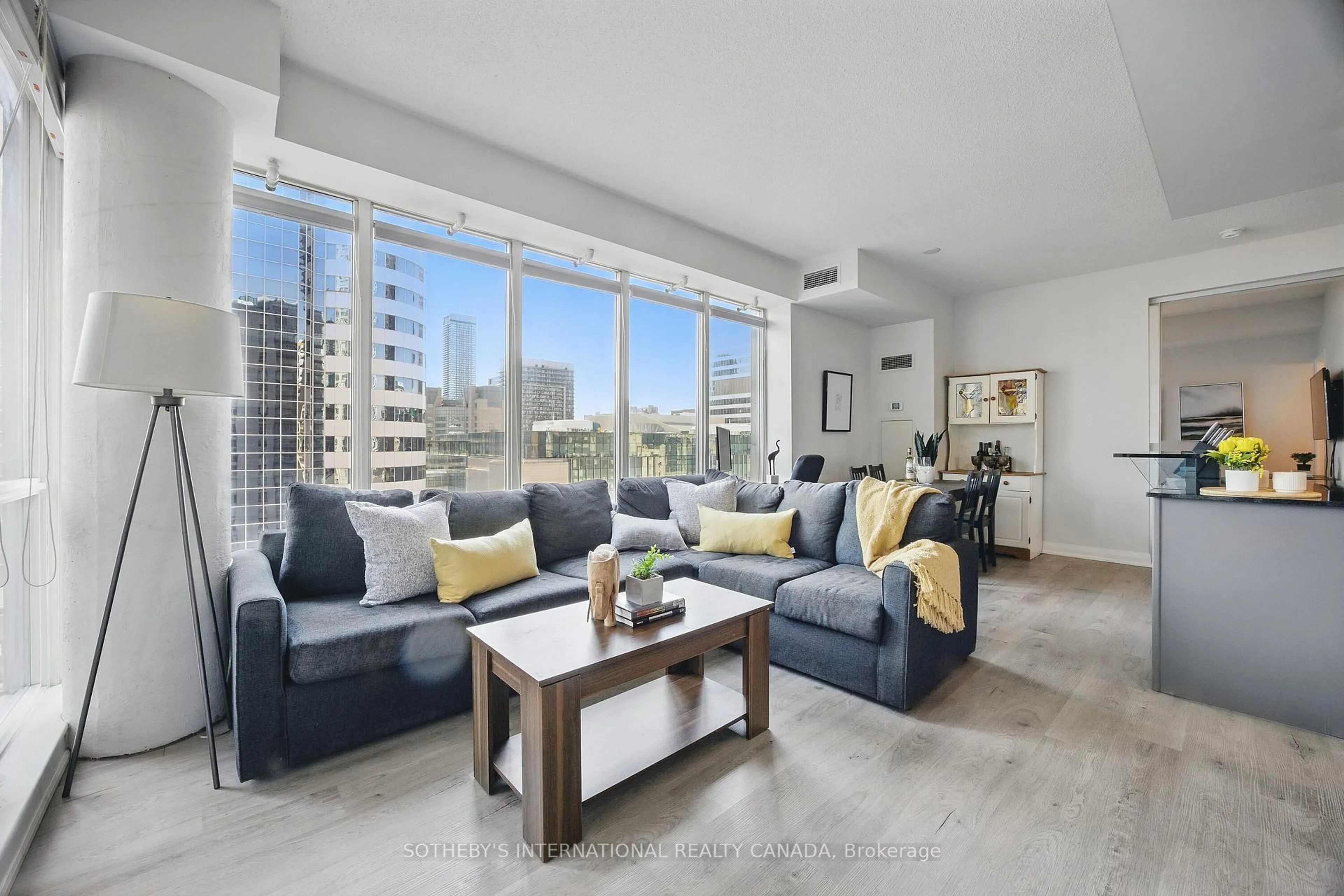Living room with furniture, unknown for 220 Victoria St #1307, Toronto Ontario M5B 2R6