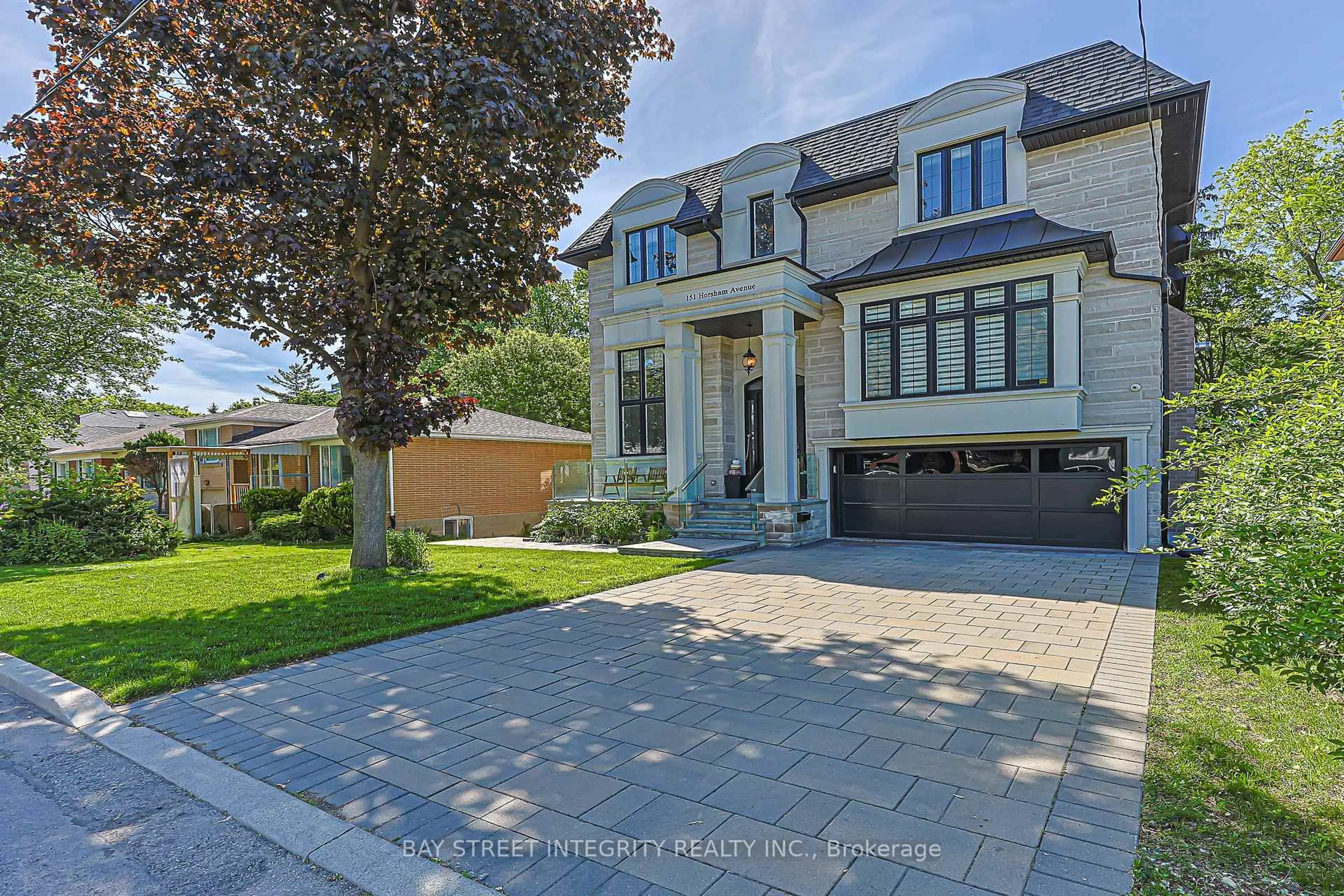 Home with brick exterior material, street for 151 Horsham Ave, Toronto Ontario M2N 2A3