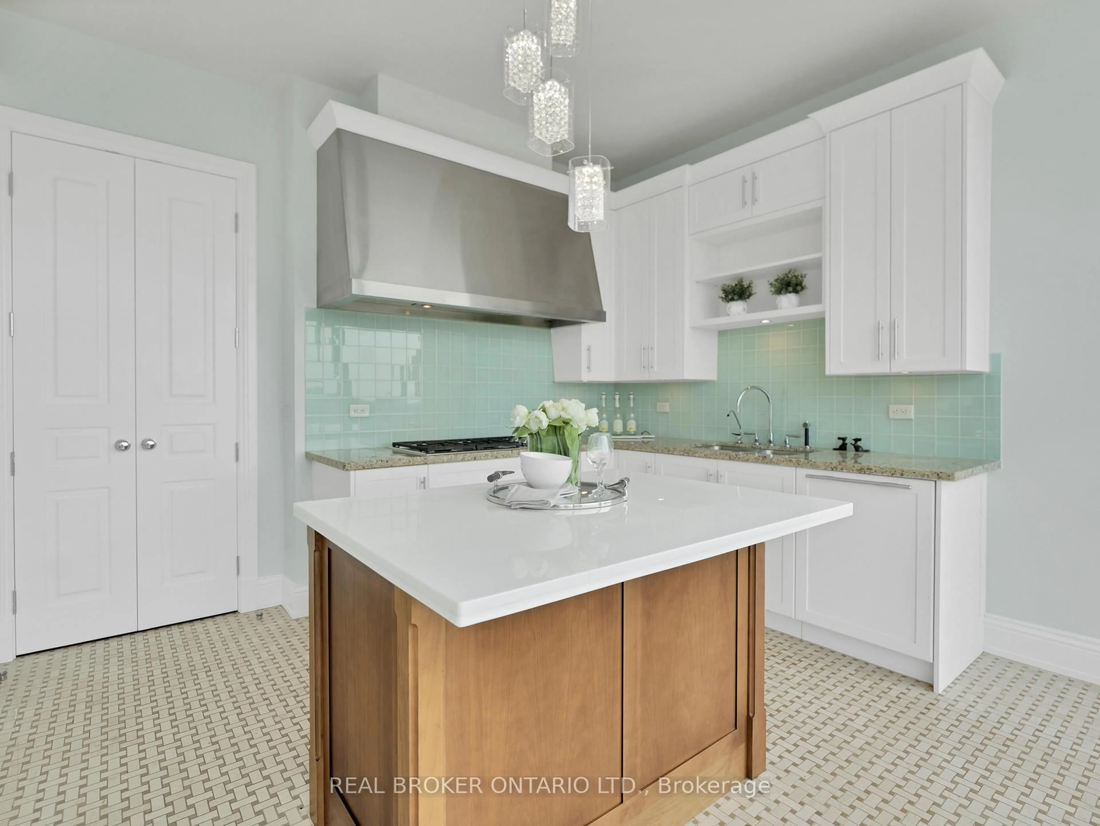 Contemporary kitchen, ceramic/tile floor for 183 Wellington St #3803, Toronto Ontario M5V 0A1