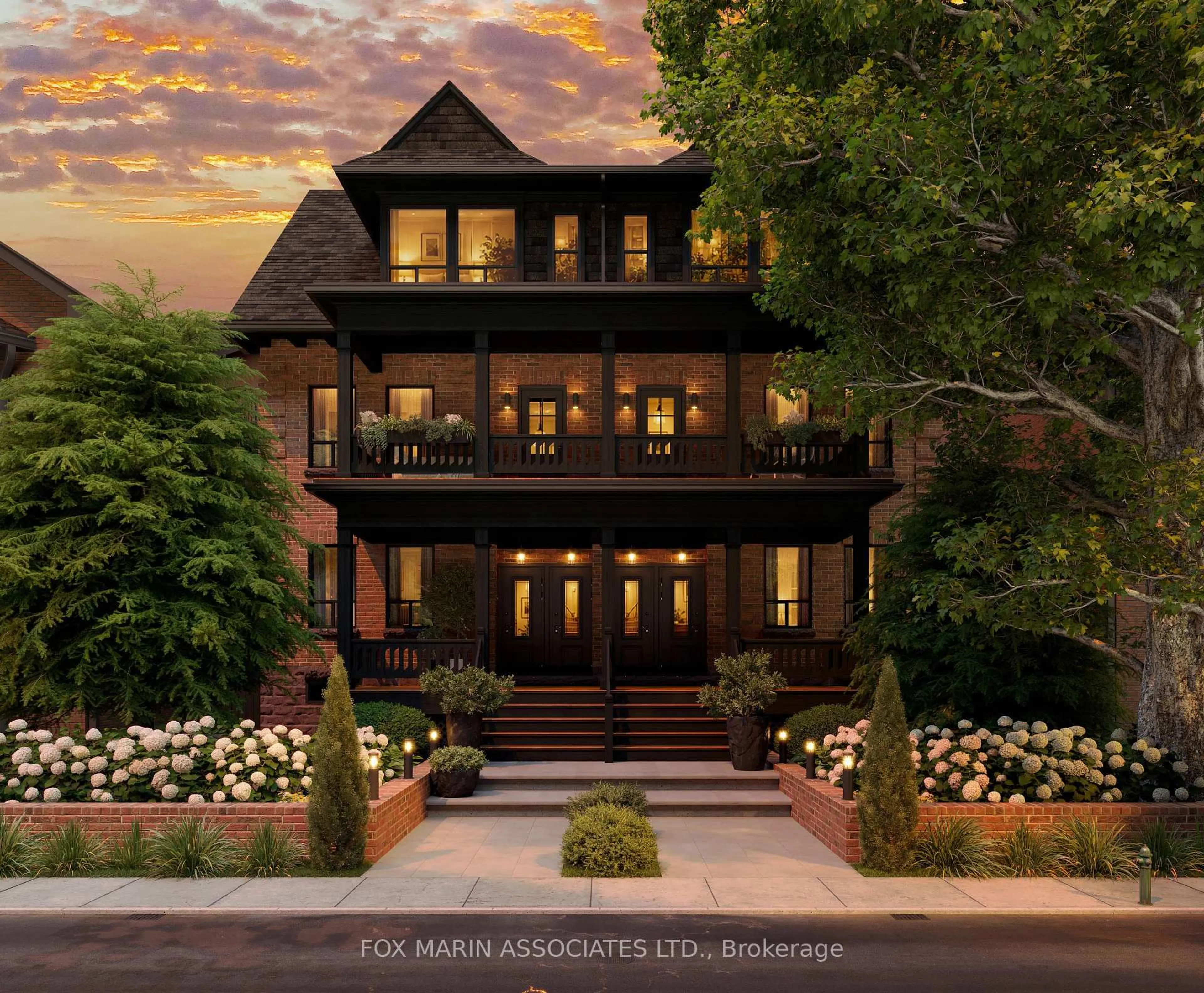 Home with brick exterior material, street for 353 - 359 Crawford St, Toronto Ontario M6J 2V7