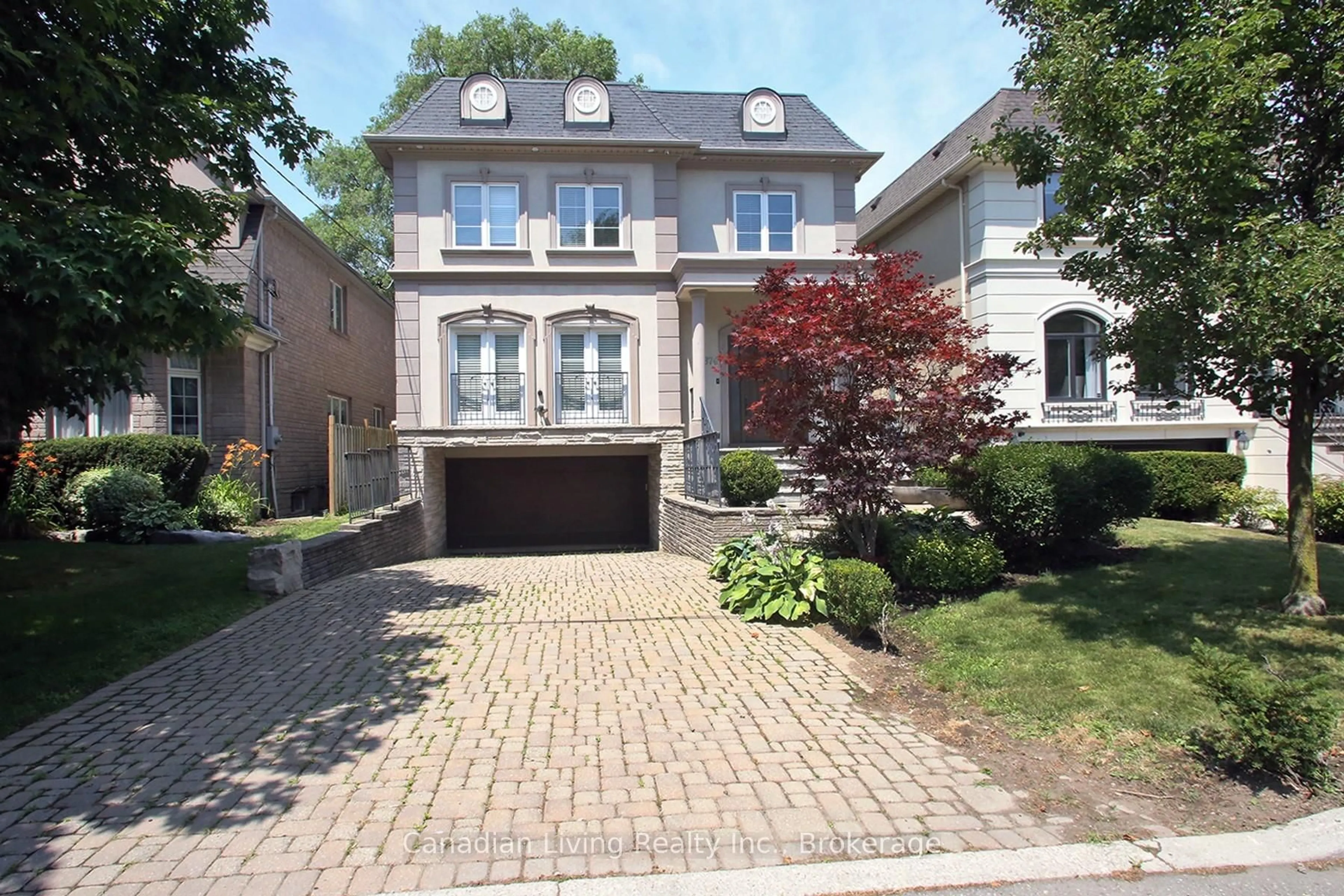 Home with brick exterior material, street for 374 Glengarry Ave, Toronto Ontario M5M 1E8