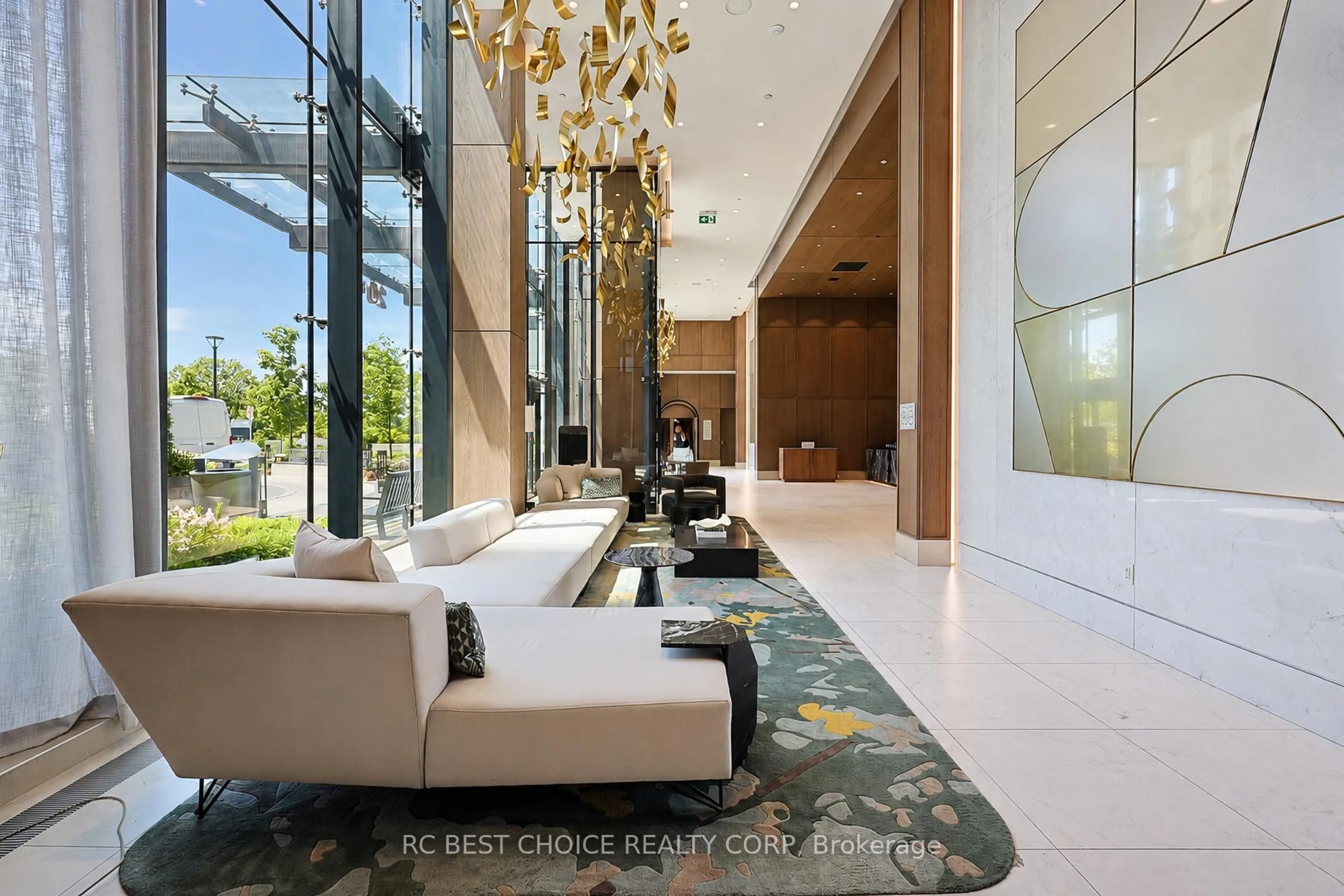 Lobby for 30 Inn On The Park Dr #3309, Toronto Ontario M3C 0P8