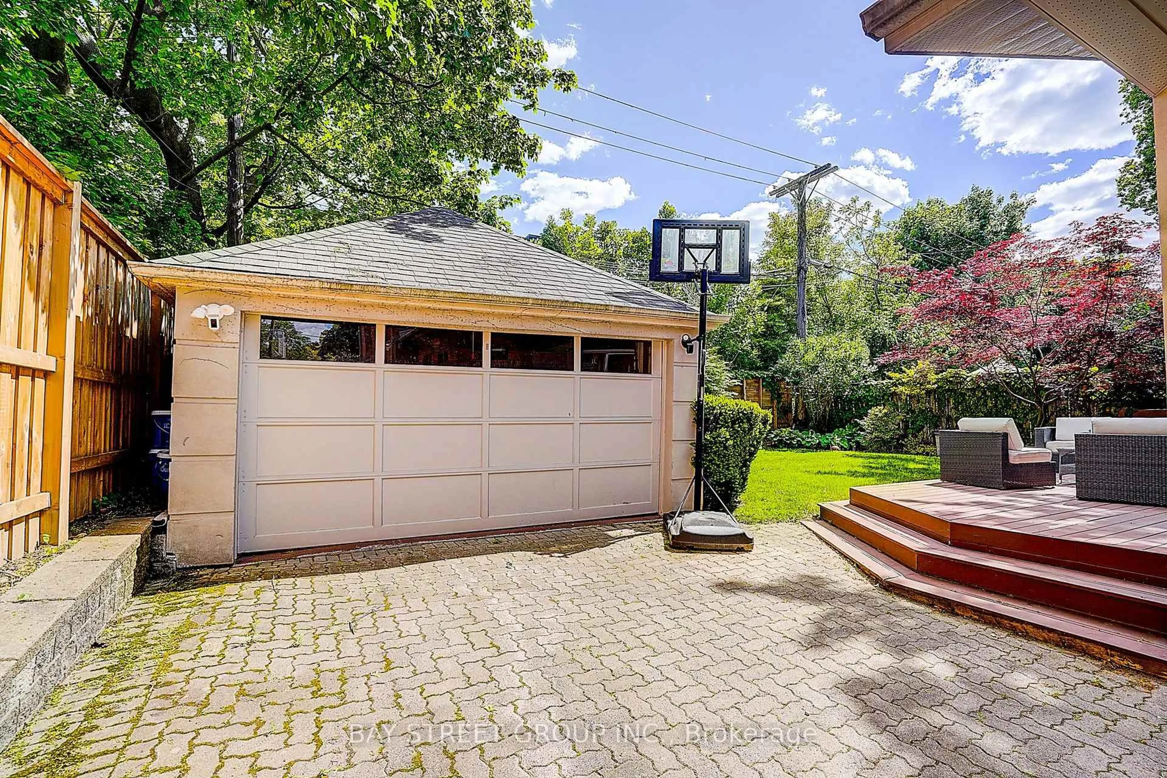 Indoor garage for 3 Silverwood Ave, Toronto Ontario M5P 1W3