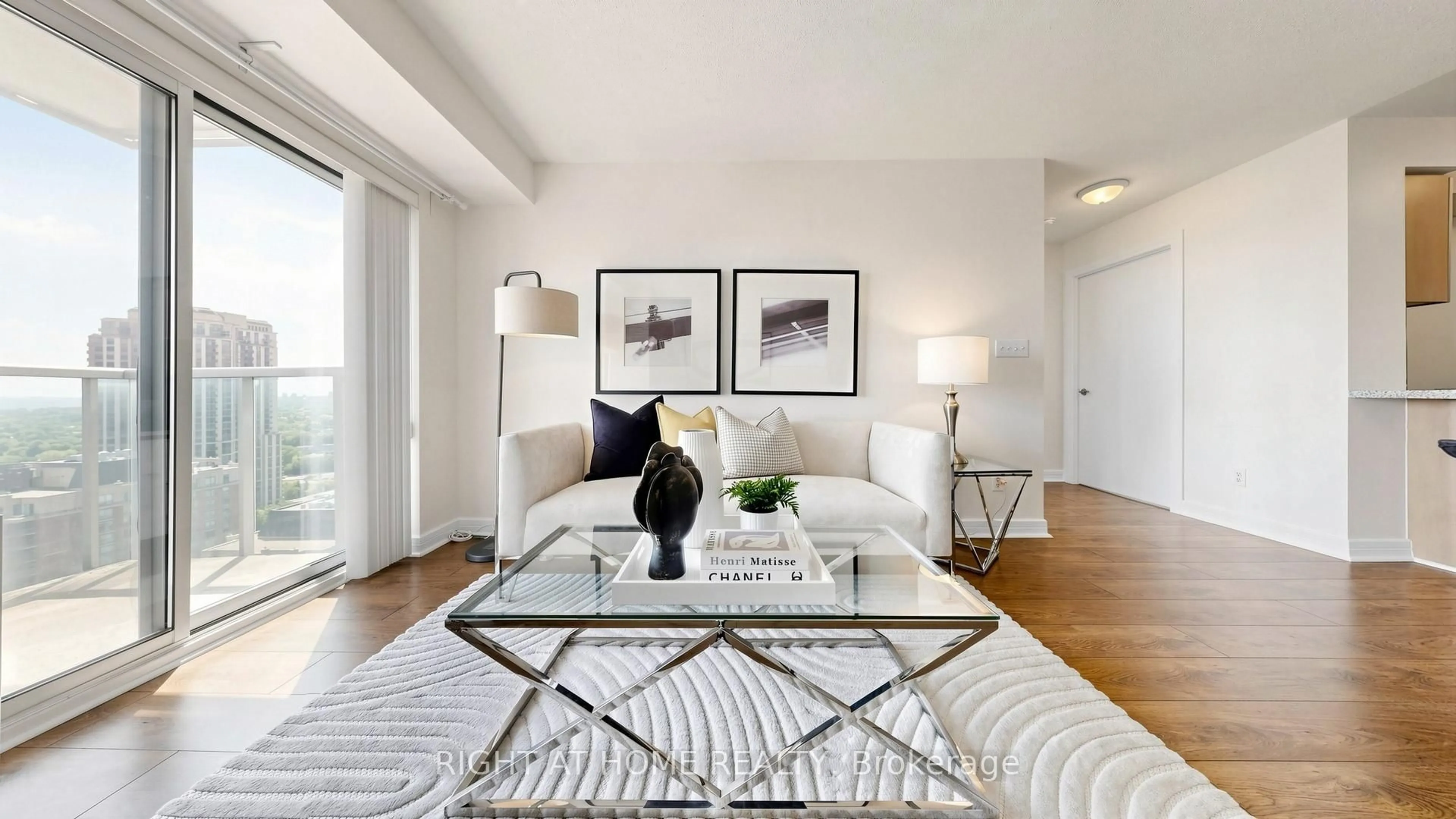 Living room with furniture, unknown for 18 Harrison Garden Blvd #2308, Toronto Ontario M2N 7J7