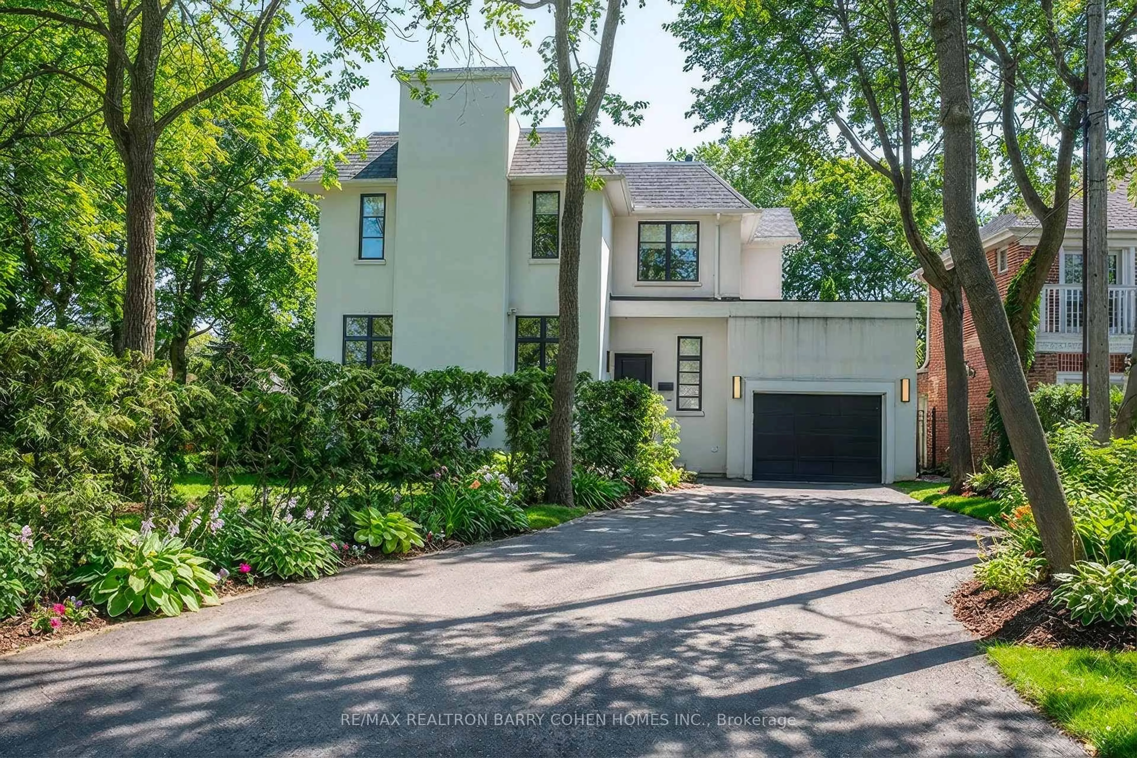 Home with brick exterior material, street for 74 Esgore Dr, Toronto Ontario M5M 3R7