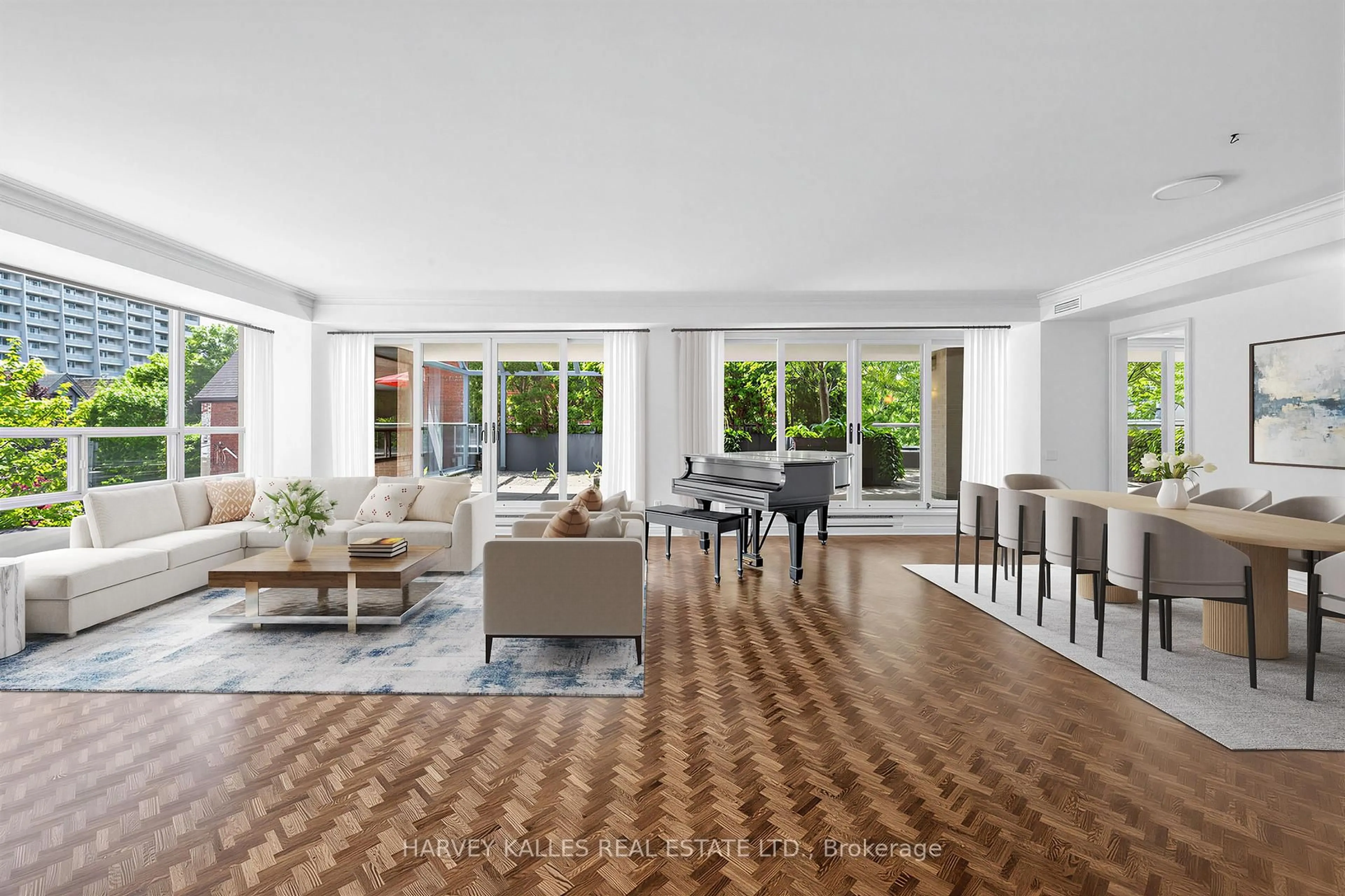 Living room with furniture, unknown for 4 Lowther Ave #310, Toronto Ontario M5R 1C6