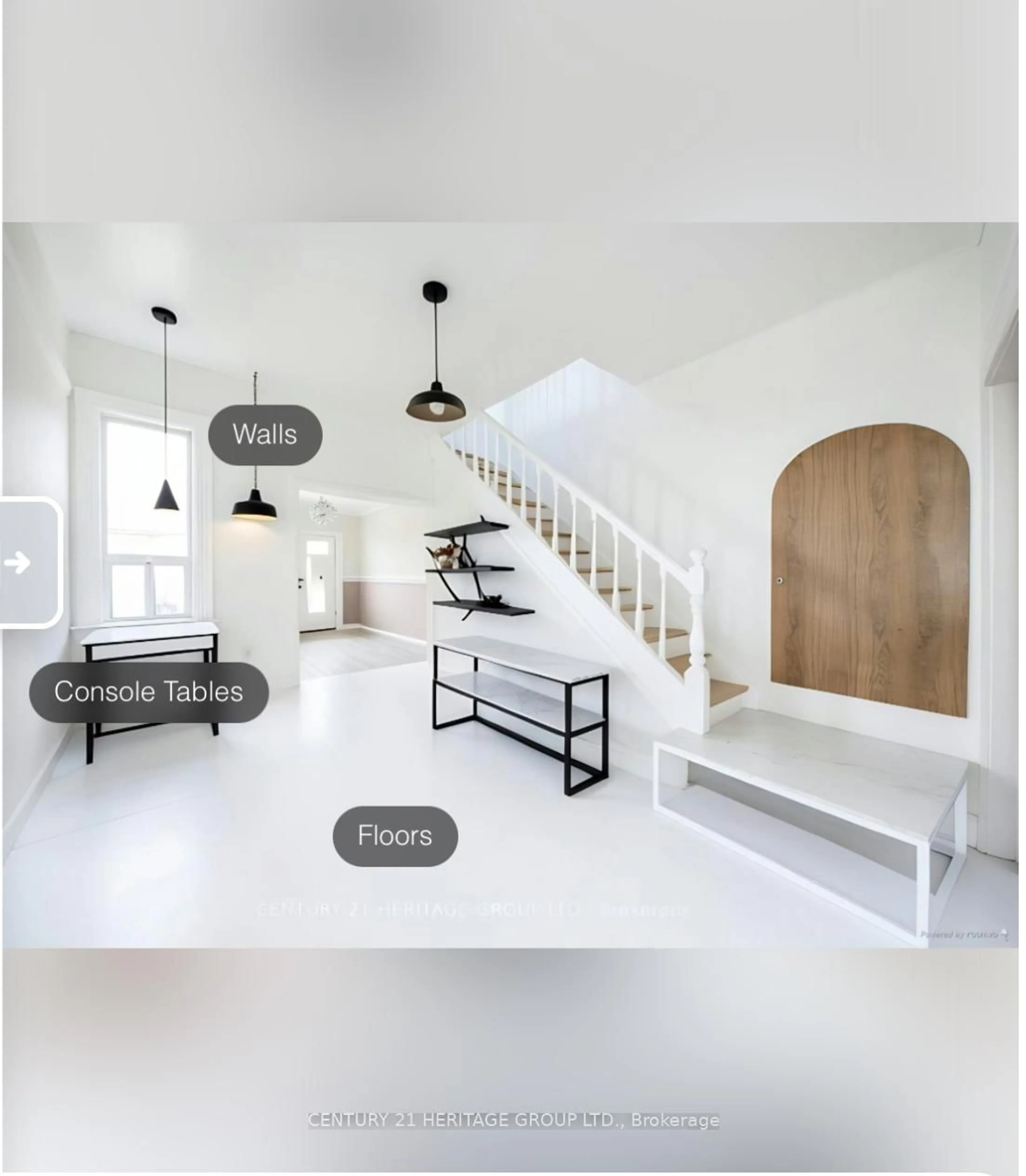 Indoor entryway for 403 Brock Ave, Toronto Ontario M6H 3N6