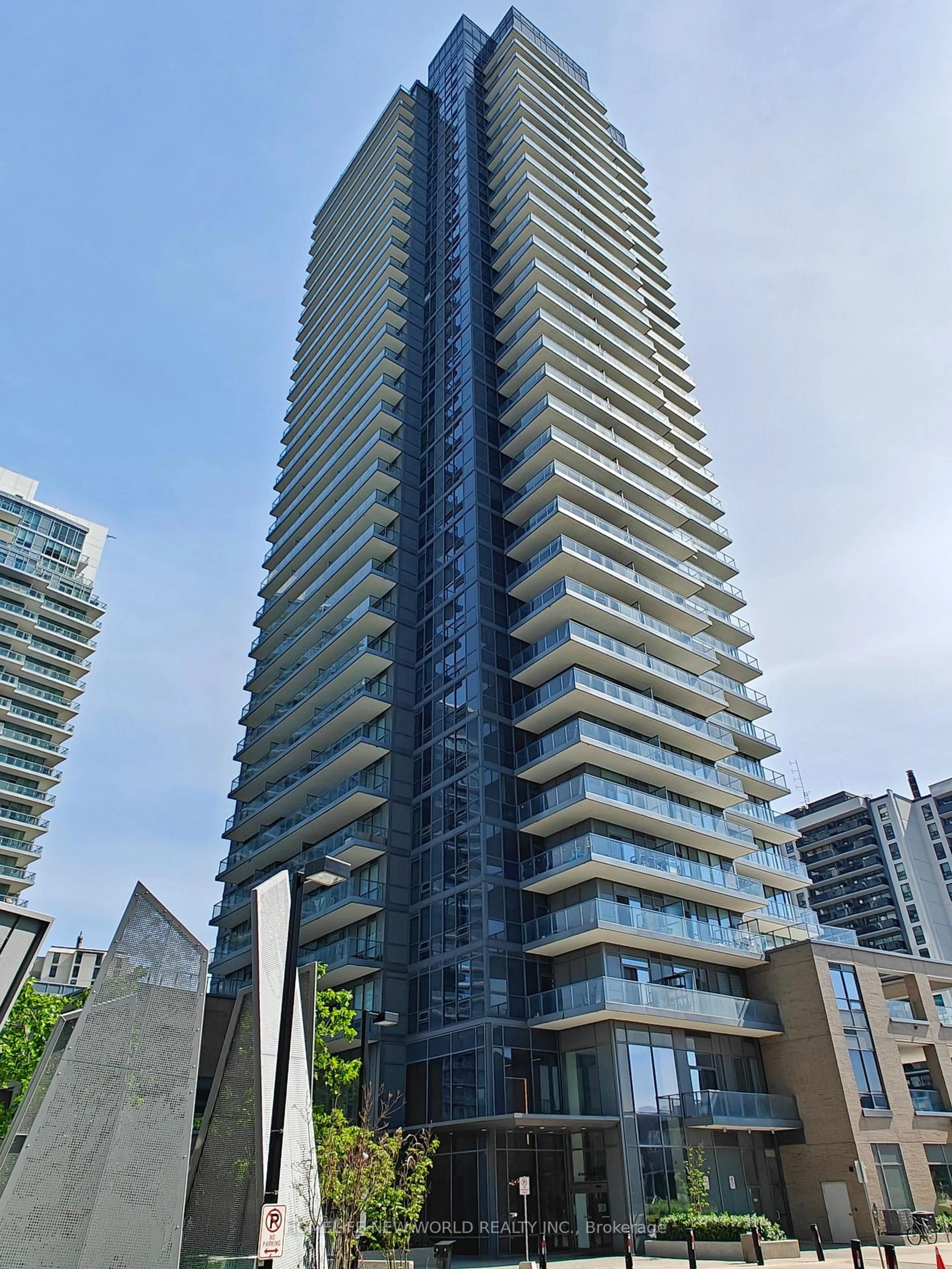 A pic from outside/outdoor area/front of a property/back of a property/a pic from drone, city buildings view from balcony for 56 Forest Manor Rd #3011, Toronto Ontario M2J 0E5