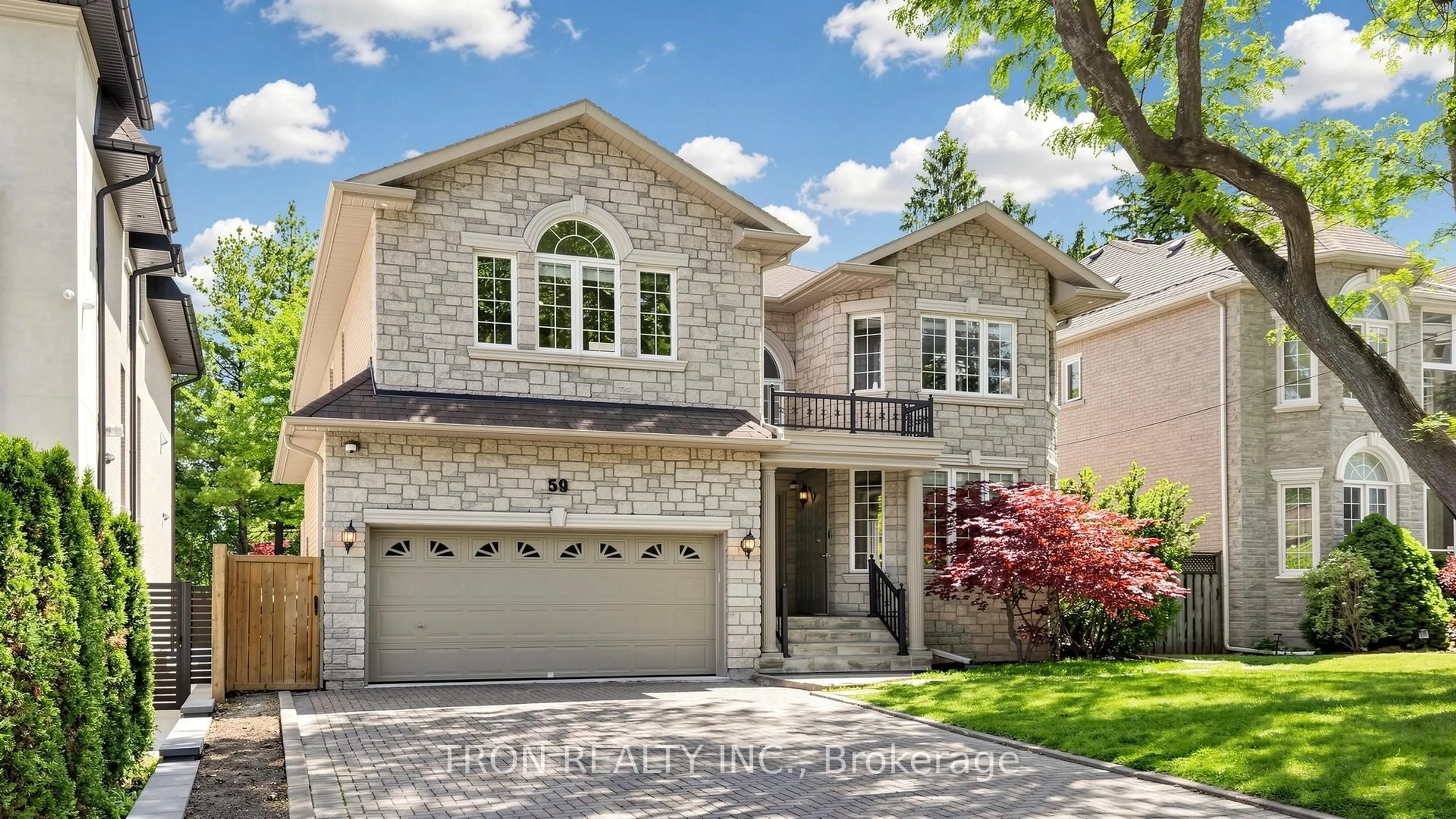 Home with brick exterior material, street for 59 Norton Ave, Toronto Ontario M2N 4A2