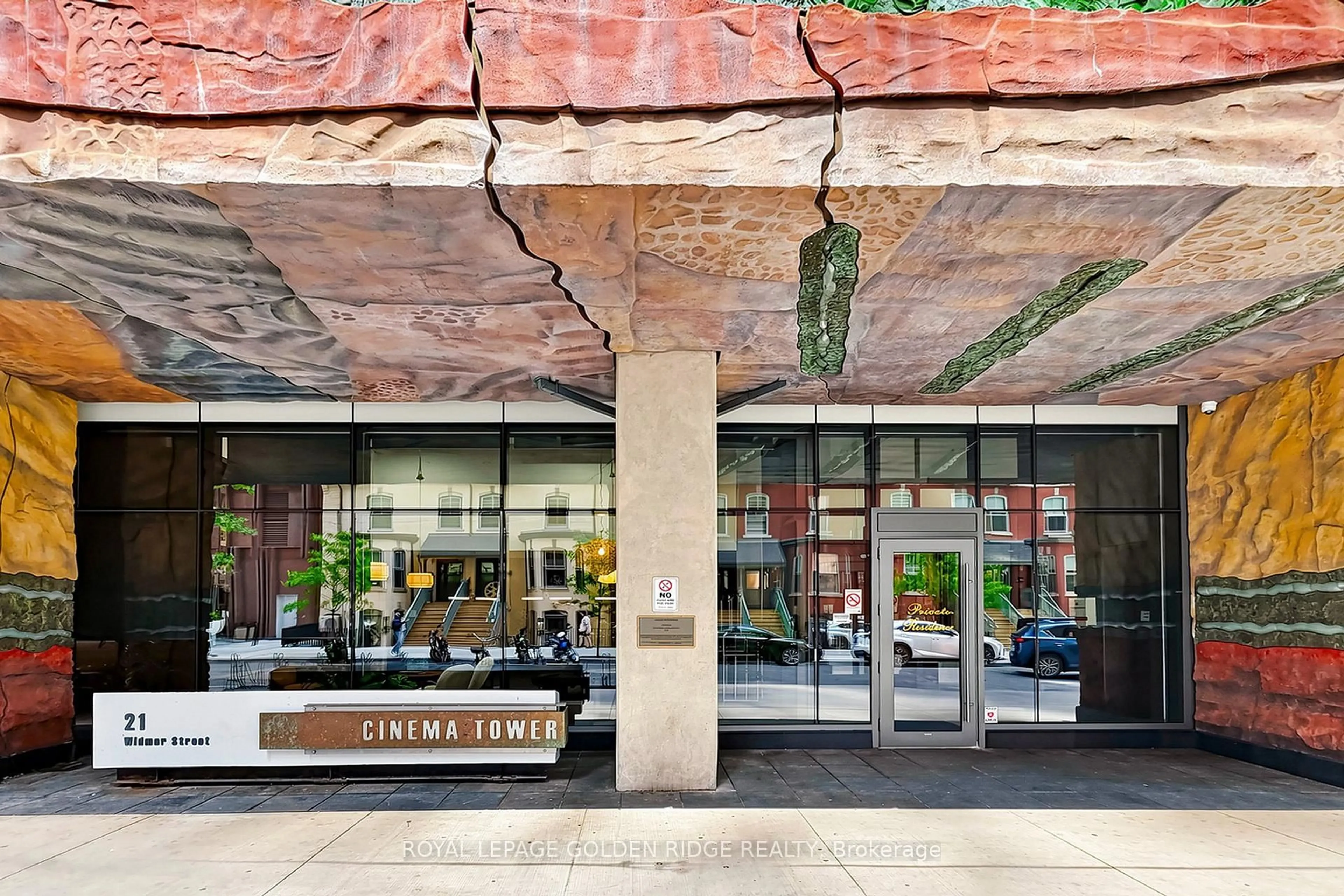 Lobby for 21 Widmer St #1108, Toronto Ontario M5V 0B8