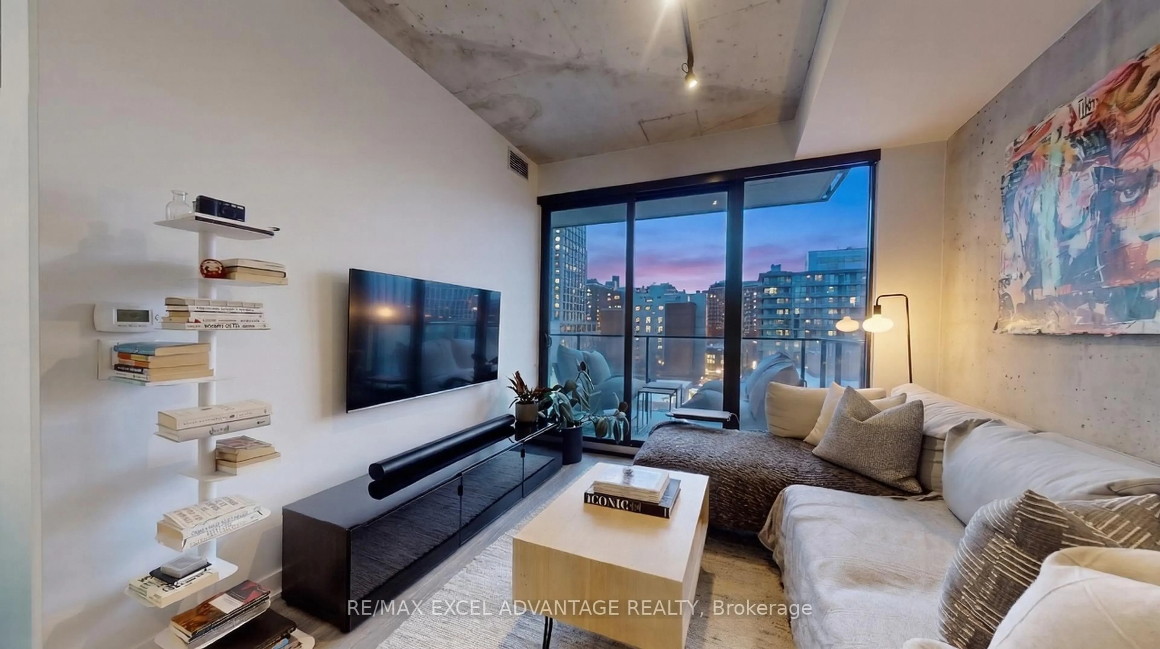Living room with furniture, unknown for 55 Ontario St #602, Toronto Ontario M5A 0T8