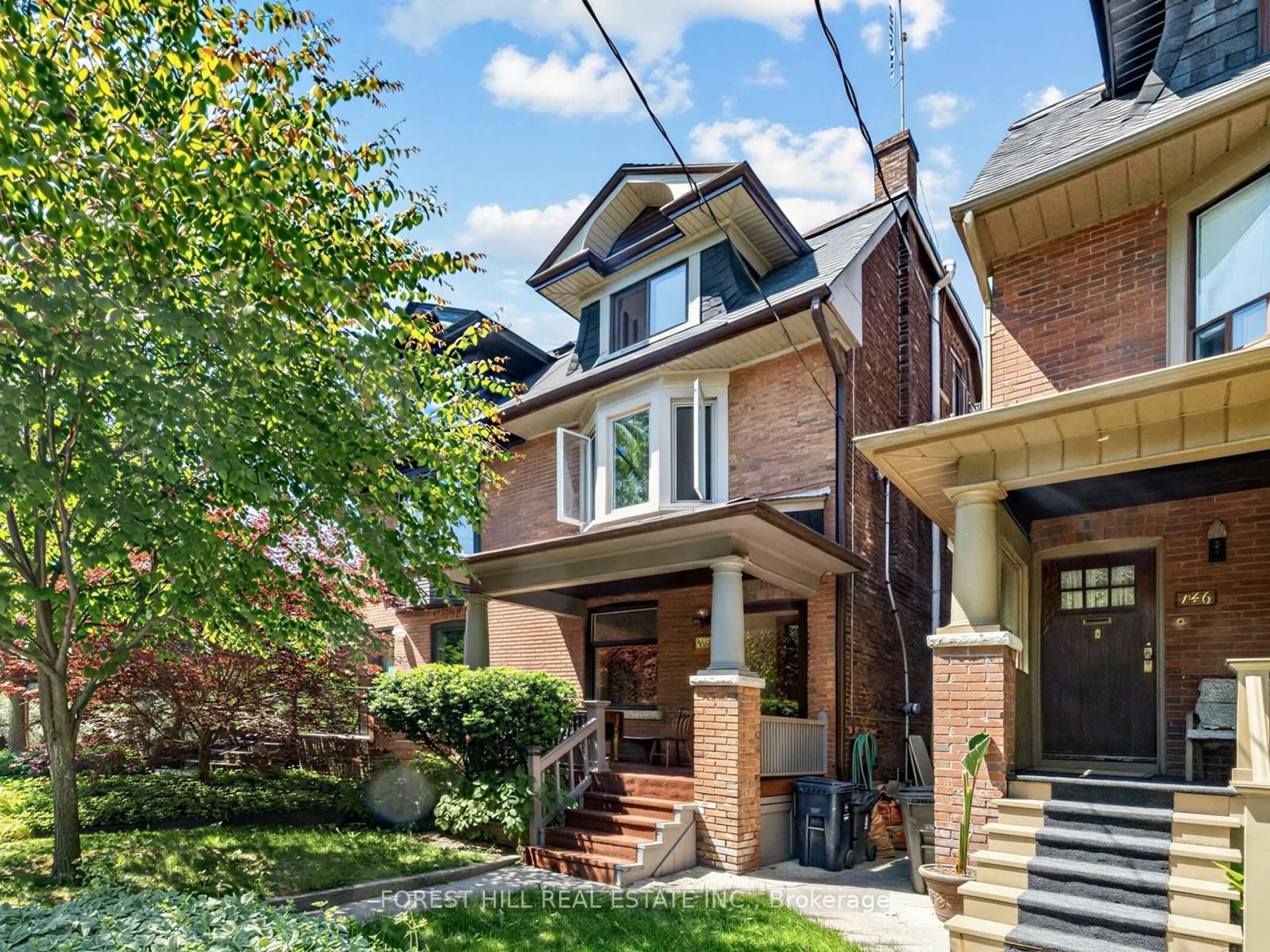 Home with brick exterior material, street for 144 Rushton Rd, Toronto Ontario M6G 3J1