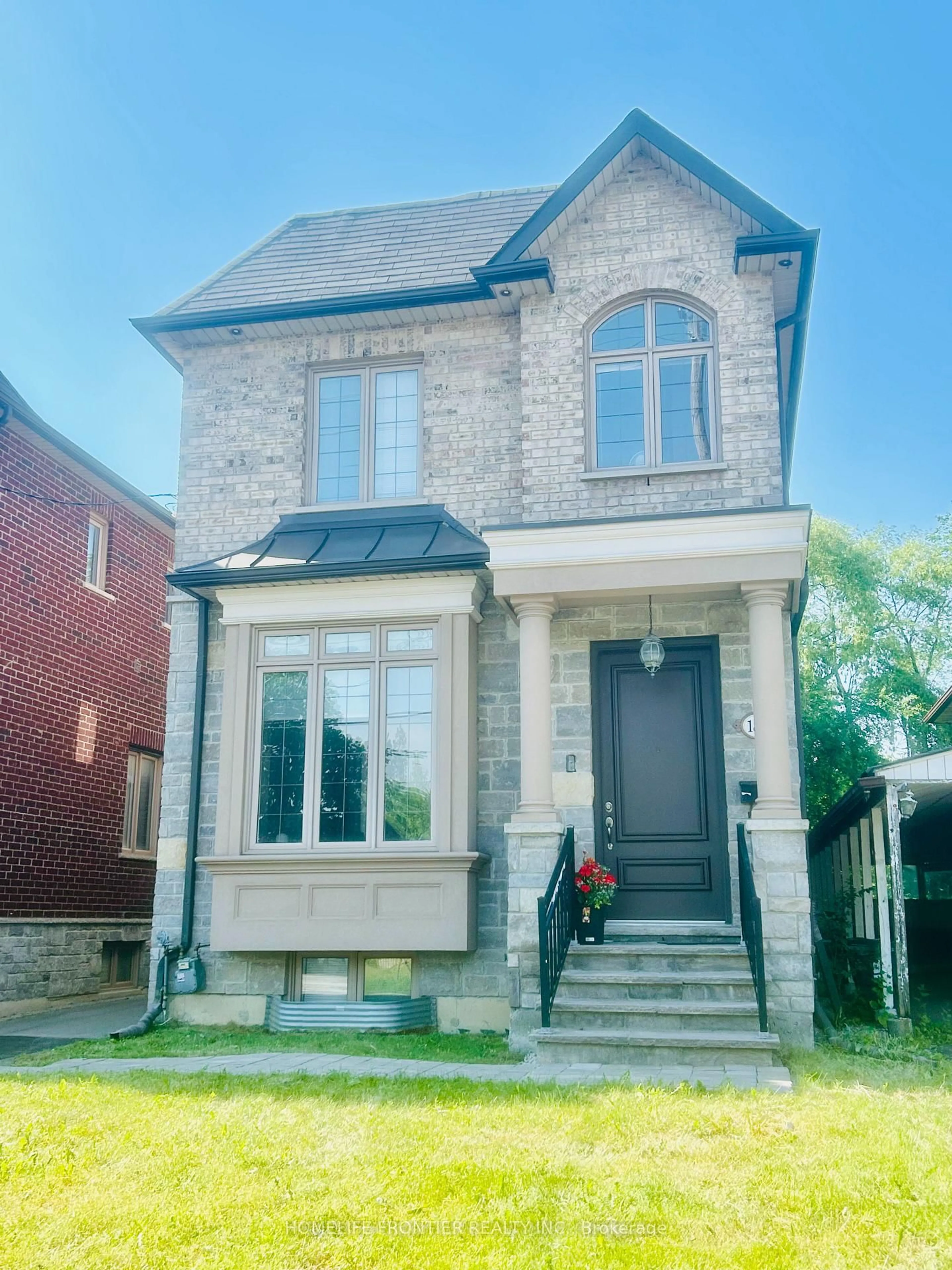 Home with brick exterior material, street for 183 Finch Ave, Toronto Ontario M2N 4R8