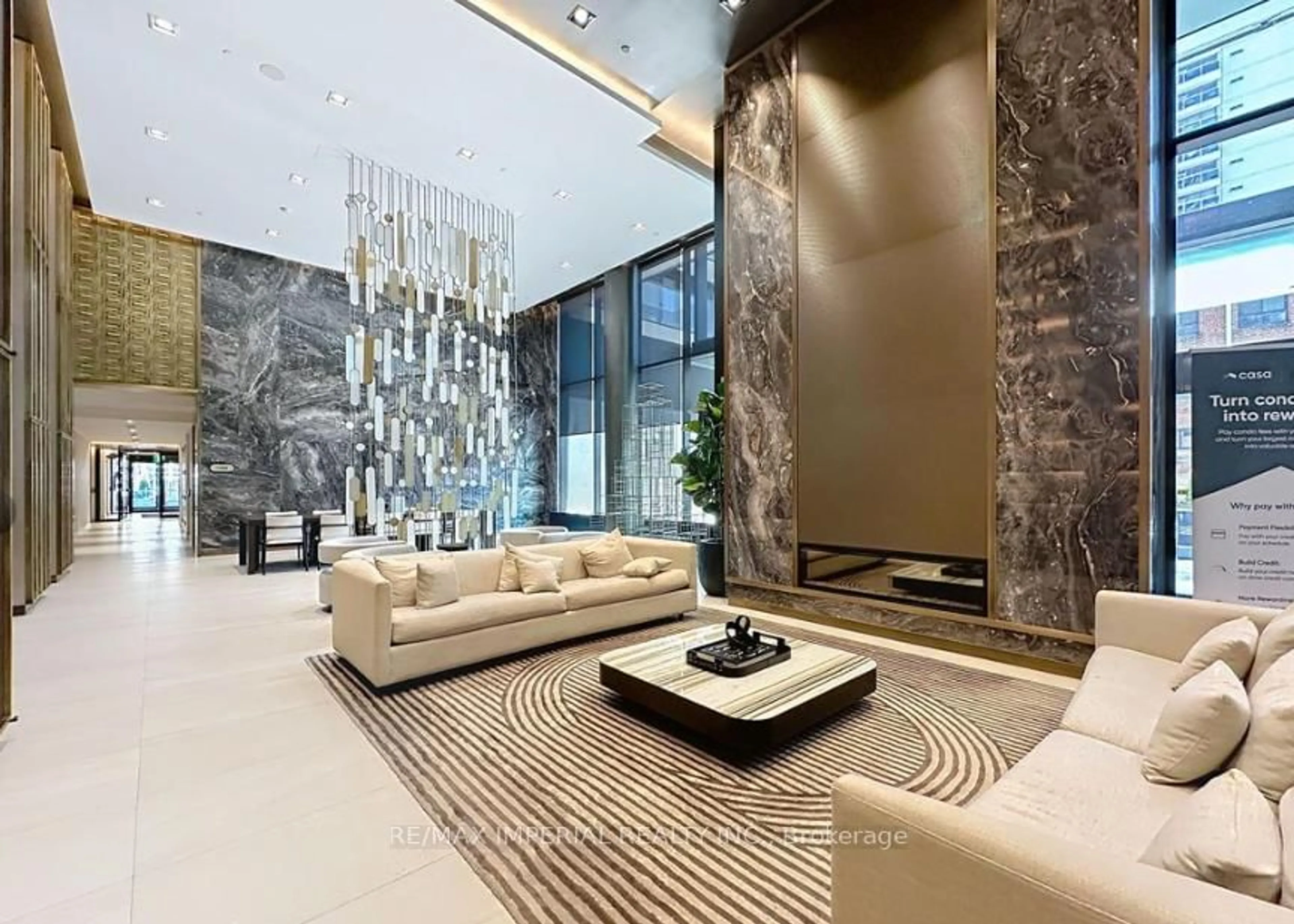 Lobby for 117 Broadway Ave #1611, Toronto Ontario M4P 1V3