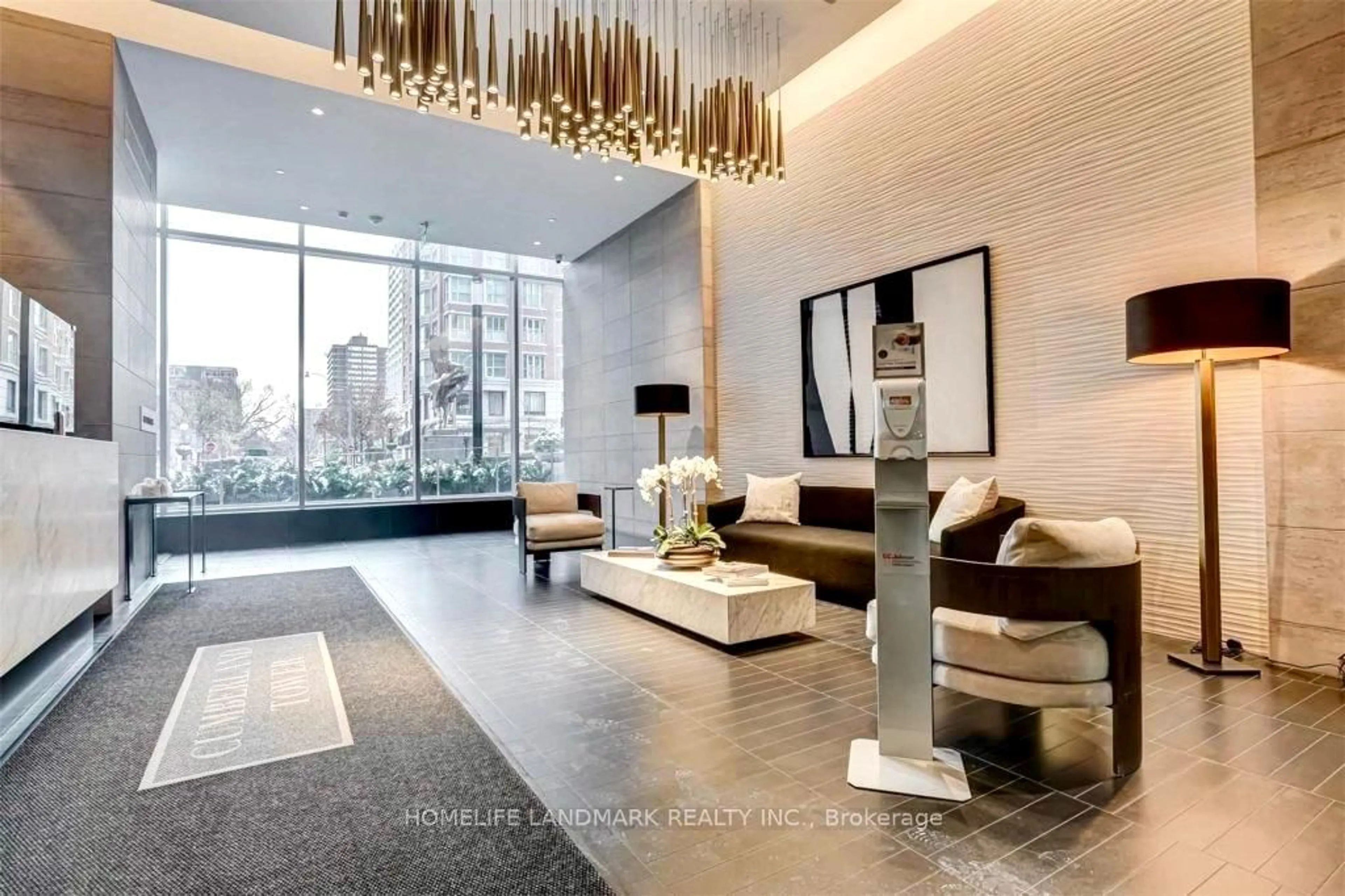 Lobby for 188 Cumberland St #1504, Toronto Ontario M5R 0B6