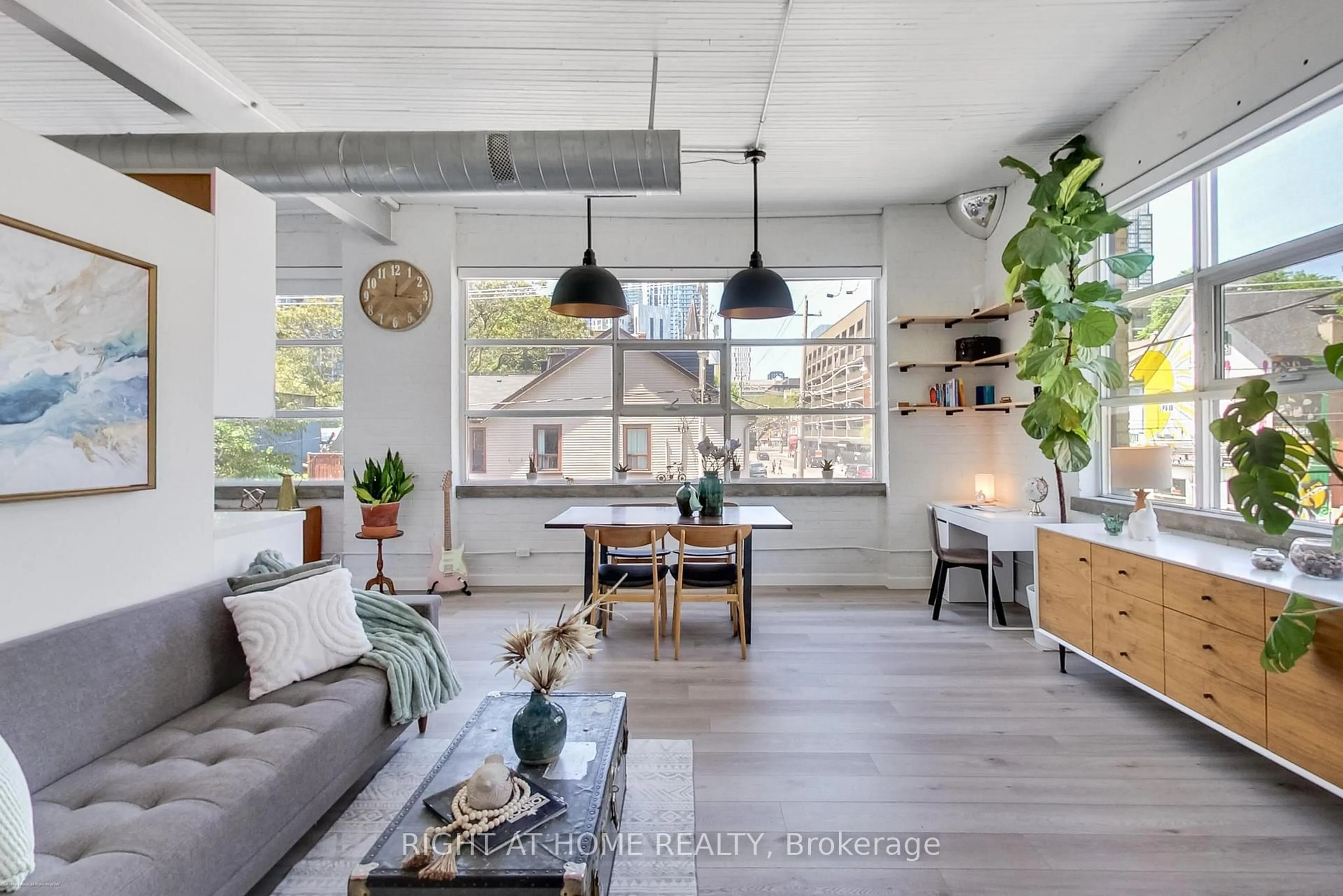 Open concept kitchen, unknown for 365 Dundas St #218, Toronto Ontario M5A 4R9