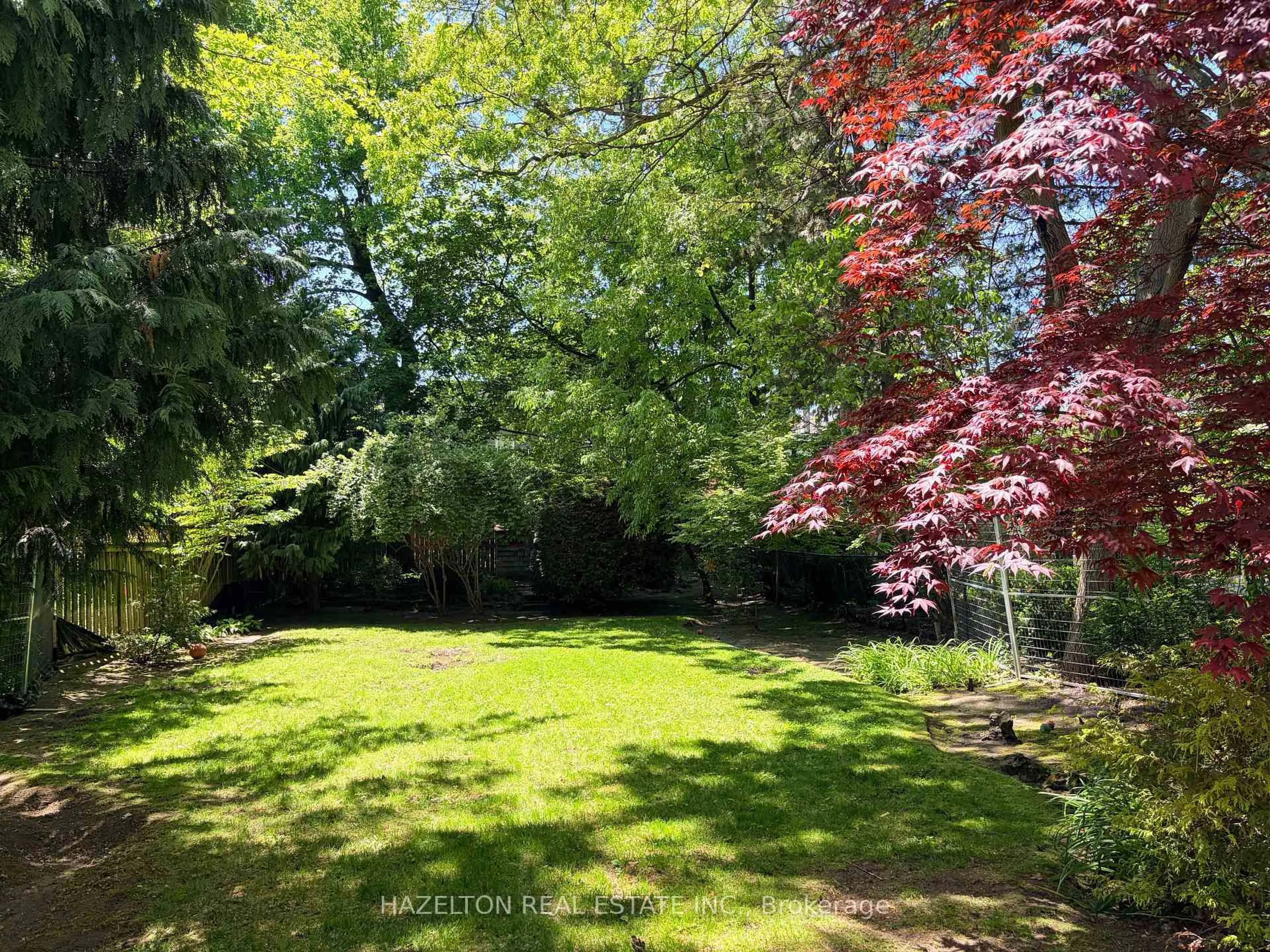 A pic from outside/outdoor area/front of a property/back of a property/a pic from drone, forest/trees view for 16 Wells Hill Ave, Toronto Ontario M5R 3A6
