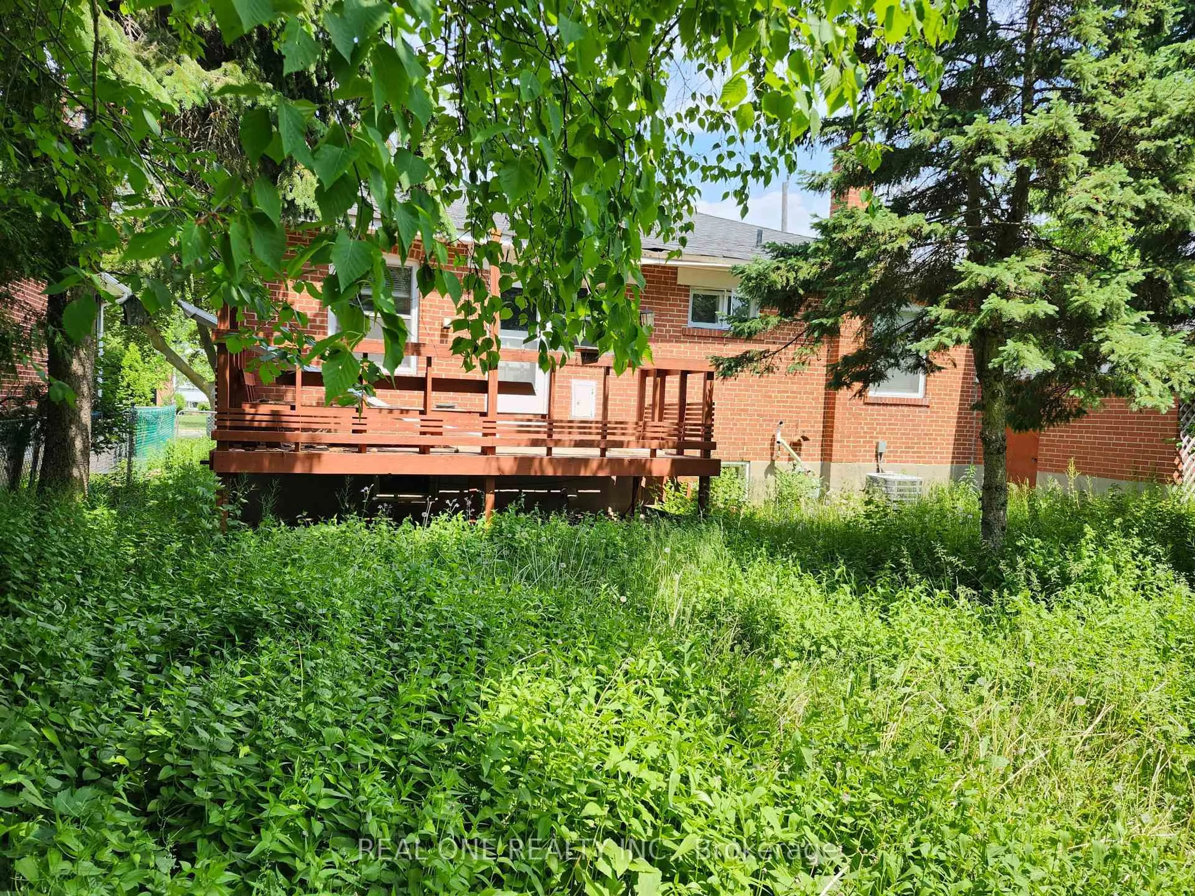 Patio, forest/trees view for 33 Urbandale Ave, Toronto Ontario M2M 2G9