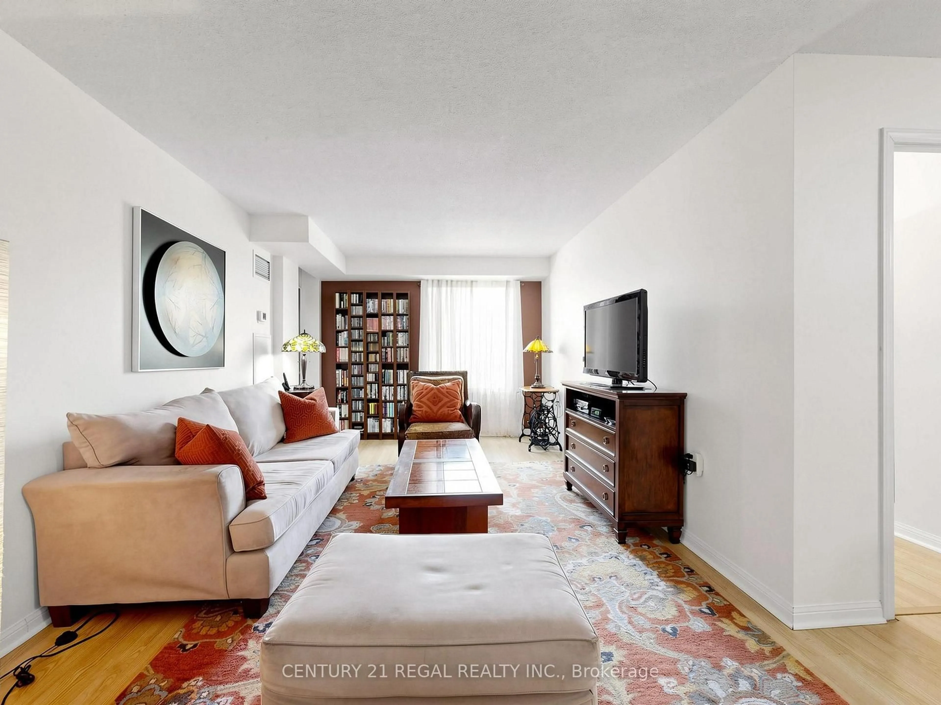 Living room with furniture, unknown for 650 Lawrence Ave #336, Toronto Ontario M6A 3E8