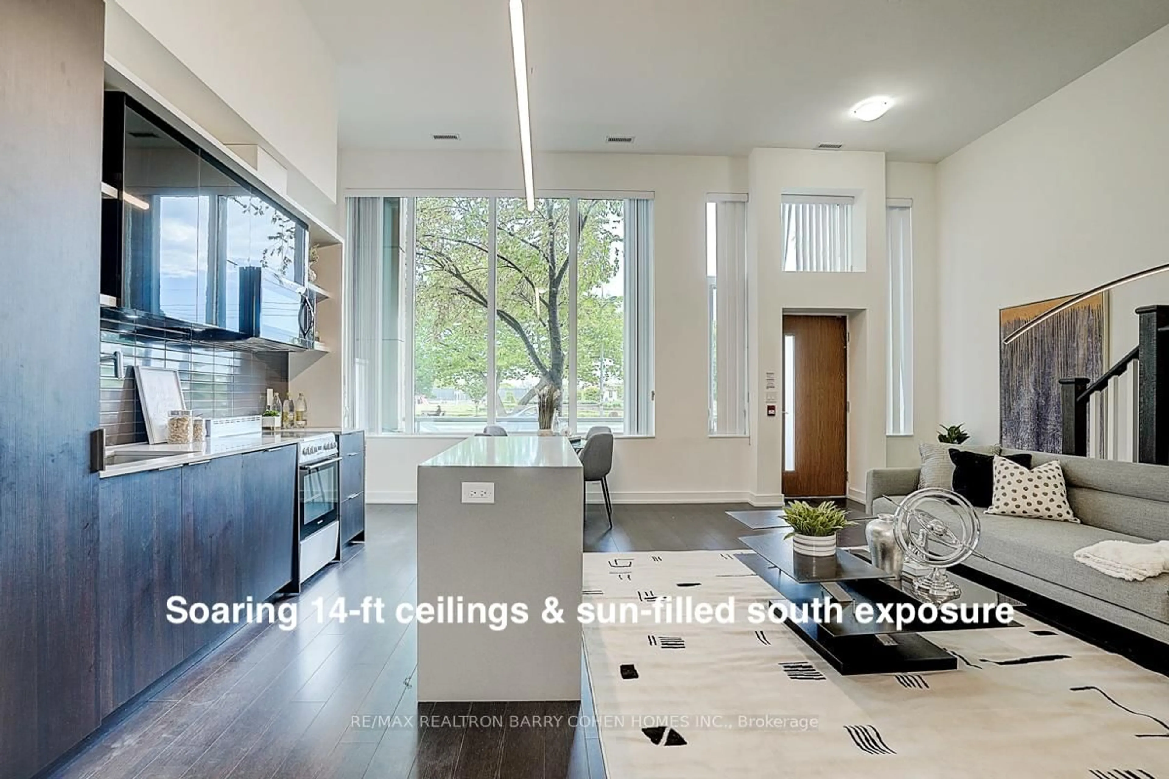 Open concept kitchen, unknown for 6 Parkwood Ave #107, Toronto Ontario M4V 0A3