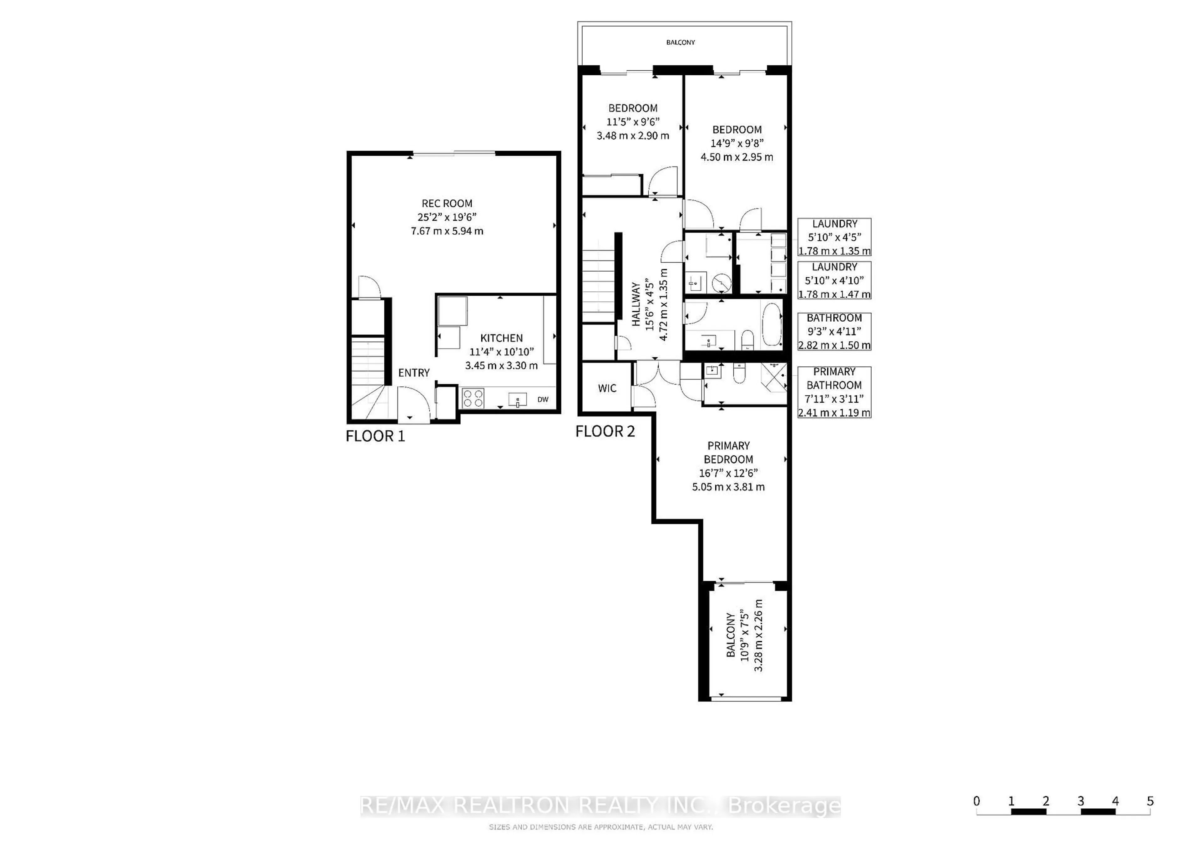 Floor plan for 10 Moonstone Bywy #145, Toronto Ontario M2H 3J3
