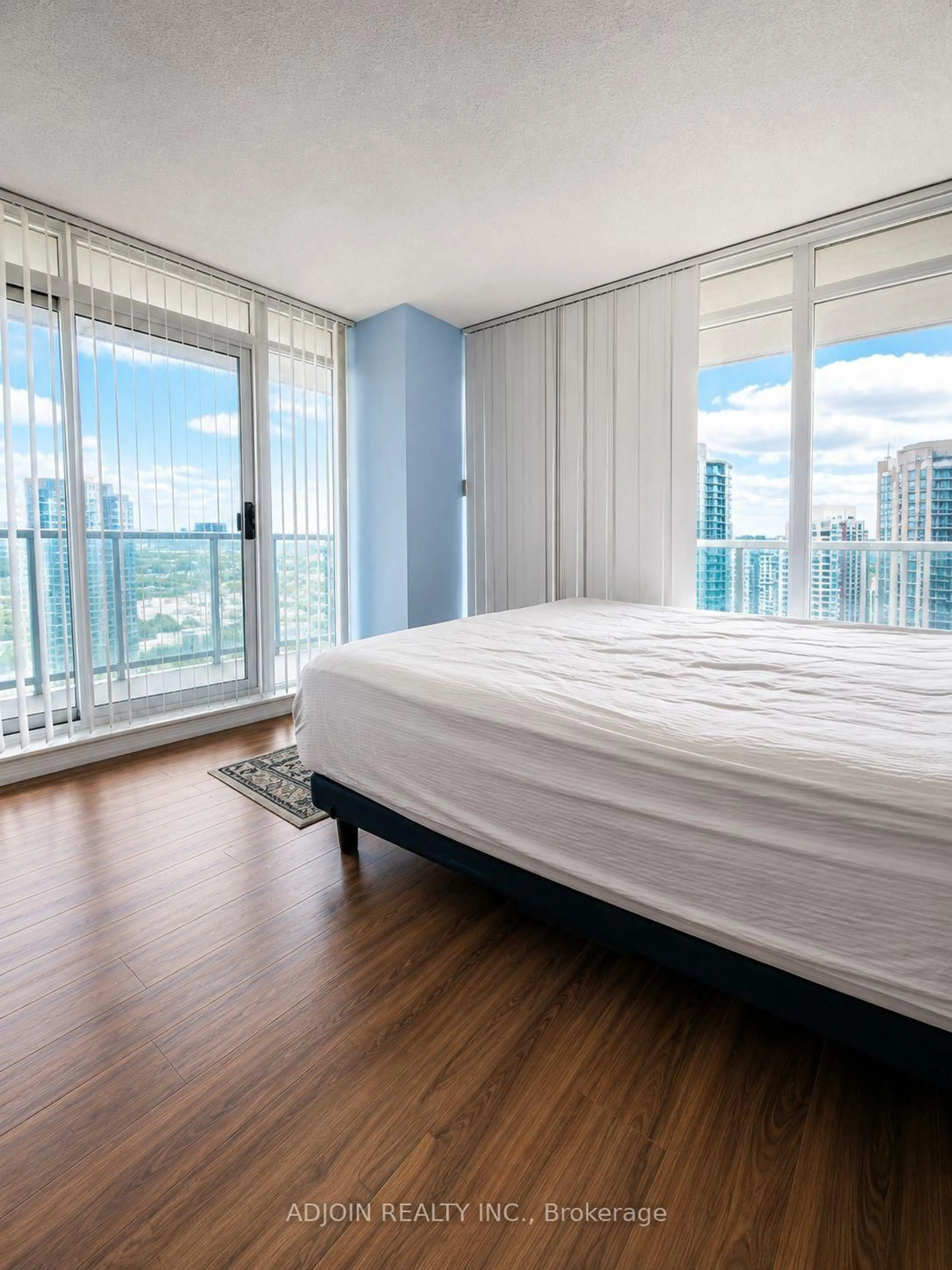 Bedroom with bed, unknown for 5508 Yonge St #2308, Toronto Ontario M2N 7L2