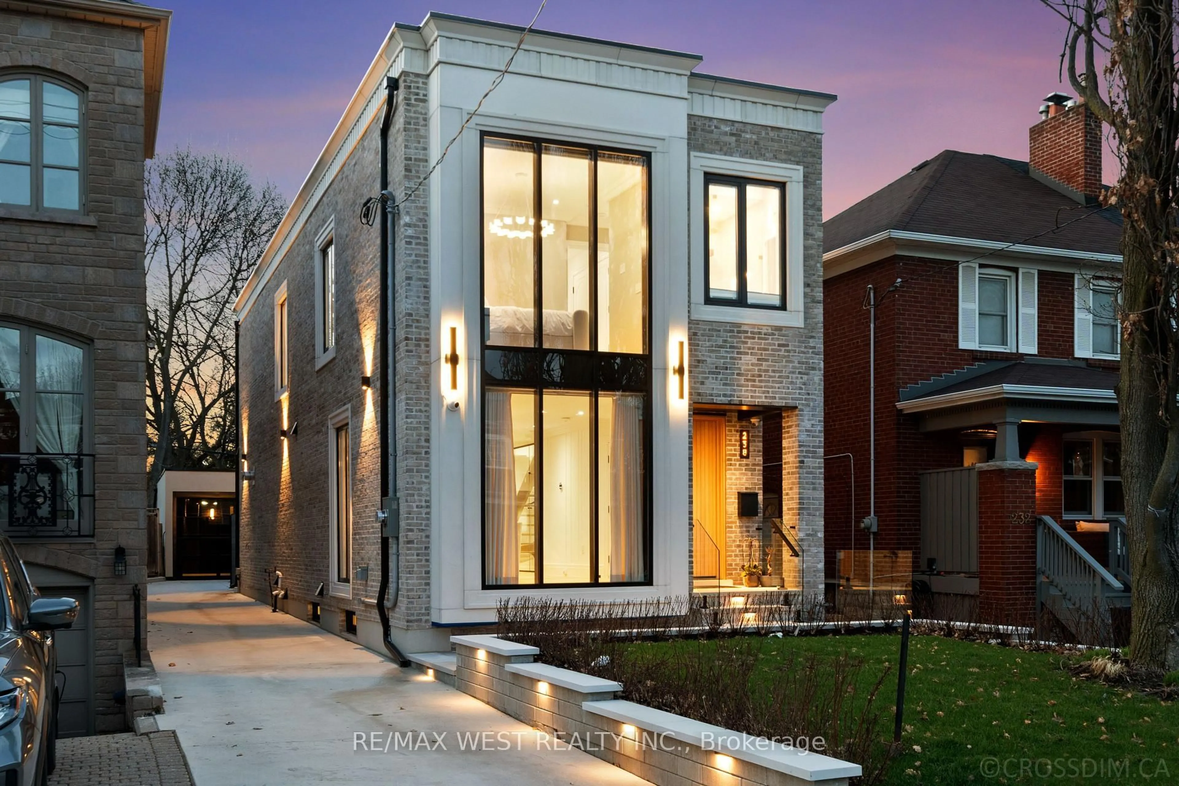 Home with brick exterior material, street for 238 Melrose Ave, Toronto Ontario M5M 1Z1