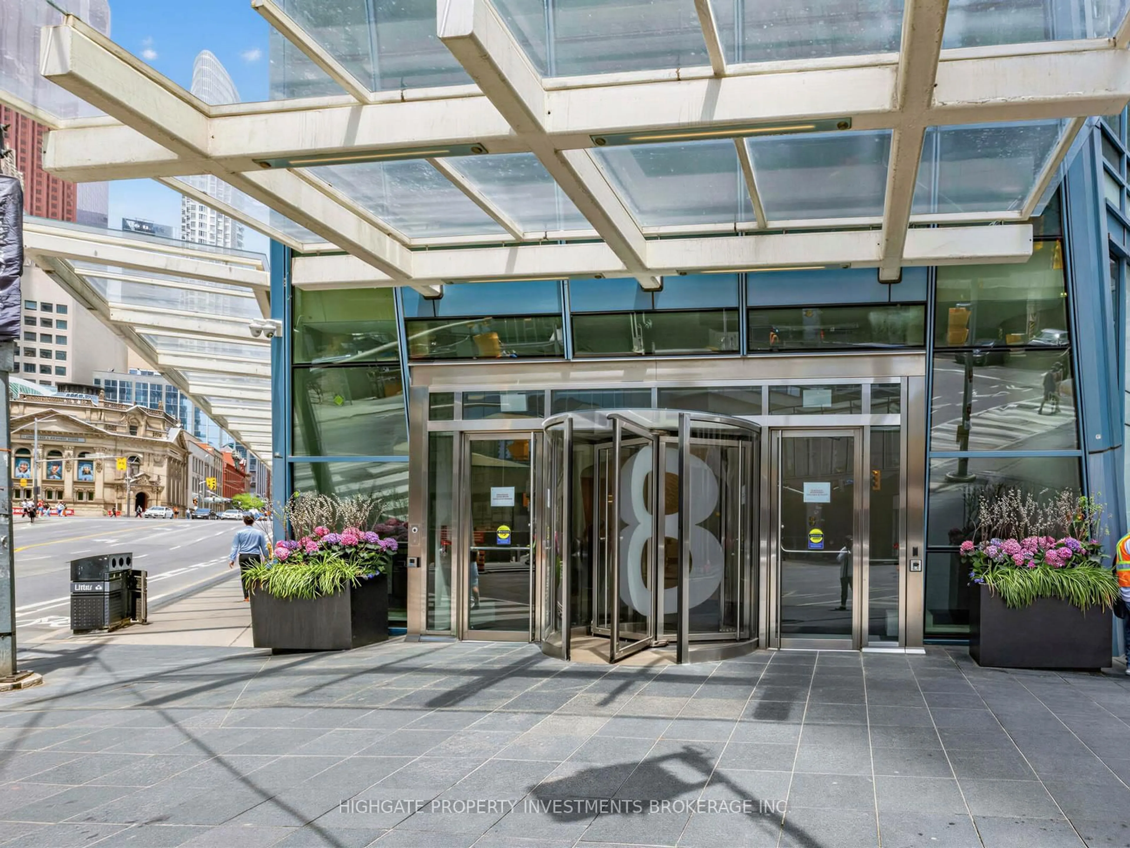 Indoor foyer for 8 The Esplanade St #2305, Toronto Ontario M5E 0A6