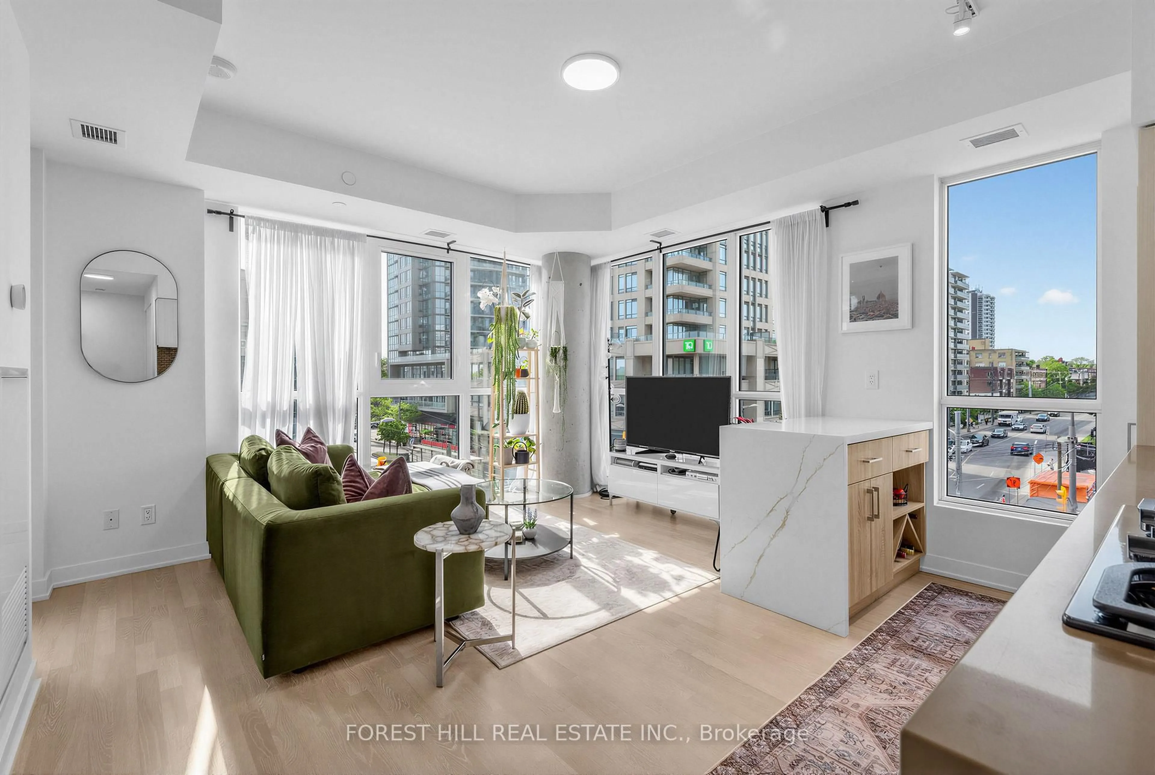 Living room with furniture, unknown for 501 St Clair Ave #326, Toronto Ontario M5P 0A2