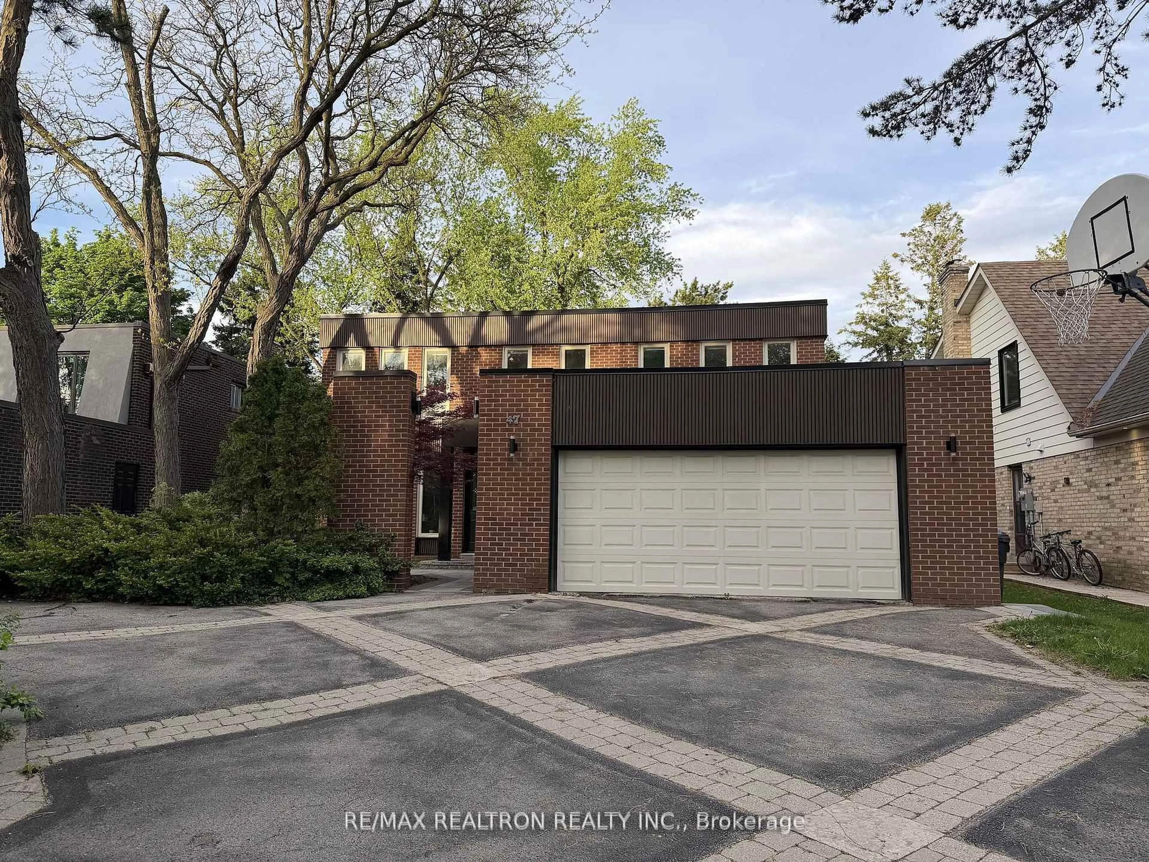 Home with brick exterior material, street for 47 Robinter Dr, Toronto Ontario M2M 3R4