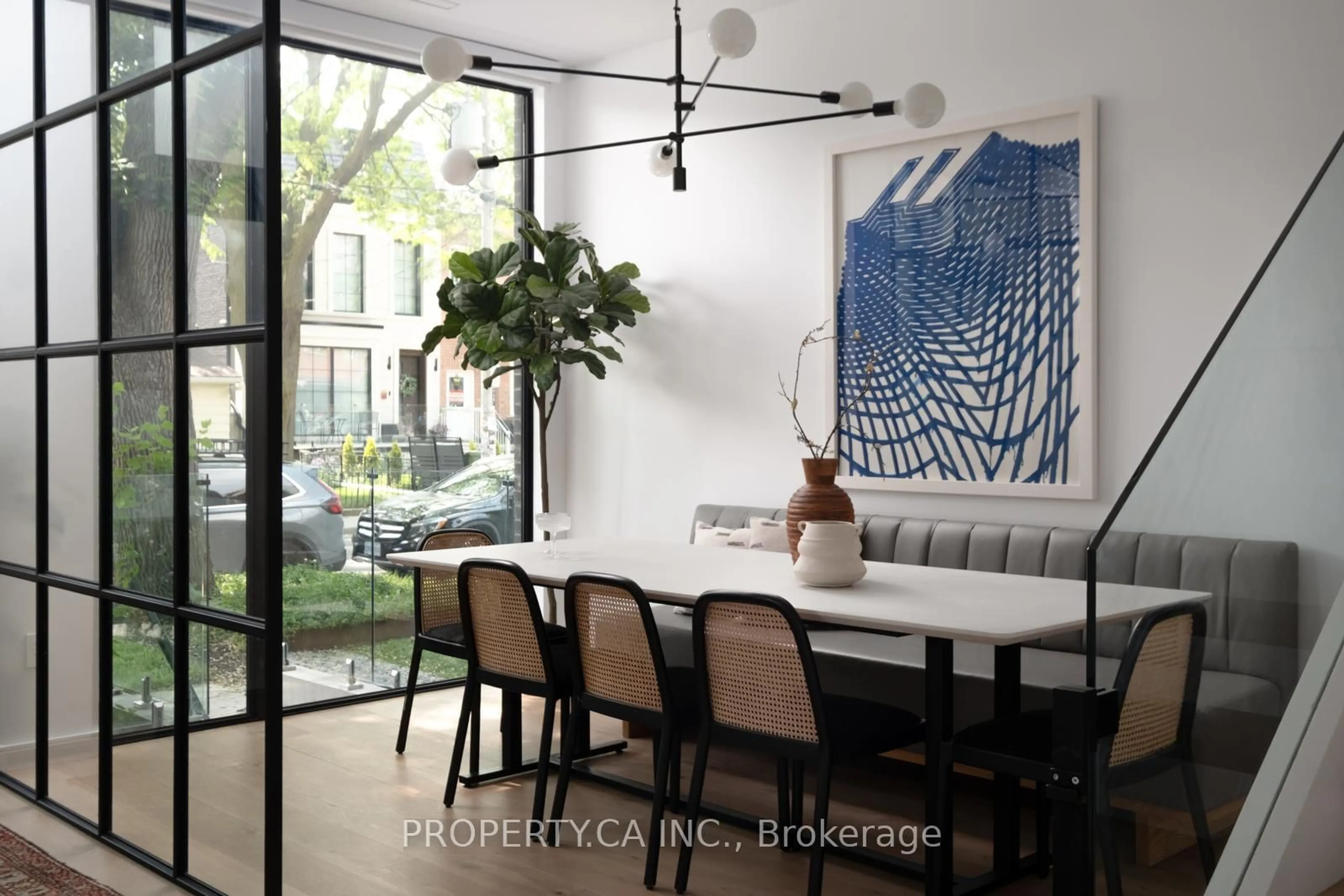 Dining room, ceramic/tile floor for 165 Lisgar St, Toronto Ontario M6J 3G4