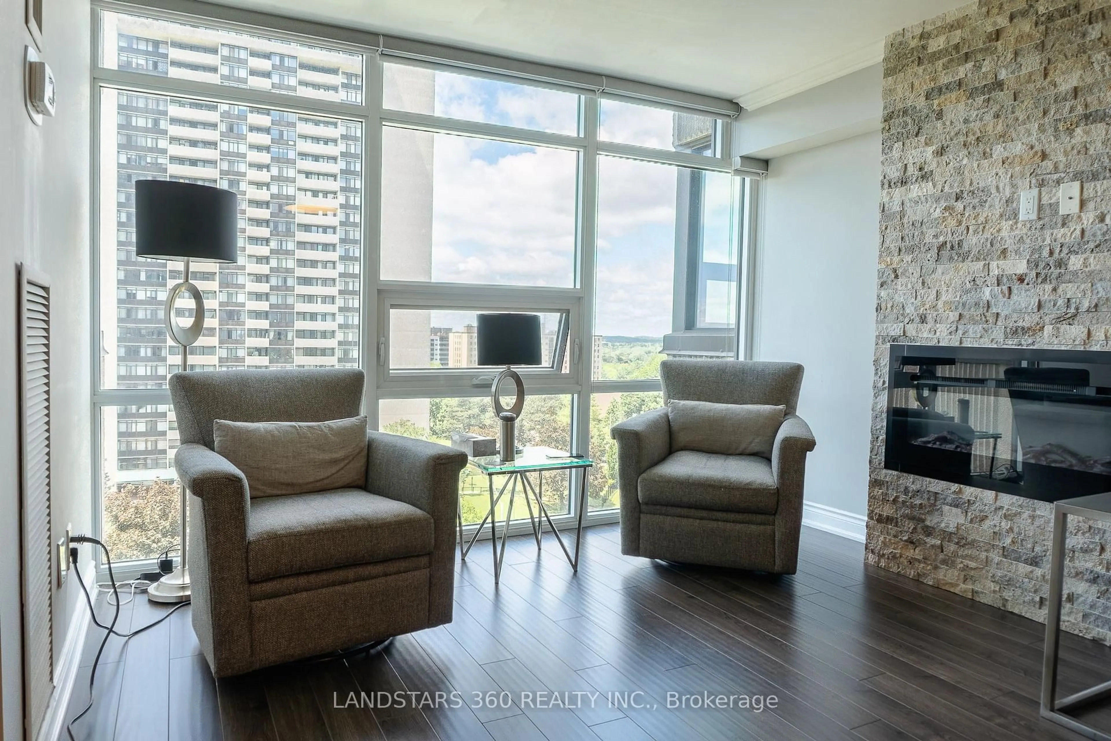 Living room with furniture, unknown for 3303 Don Mills Rd #901, Toronto Ontario M2J 4T6