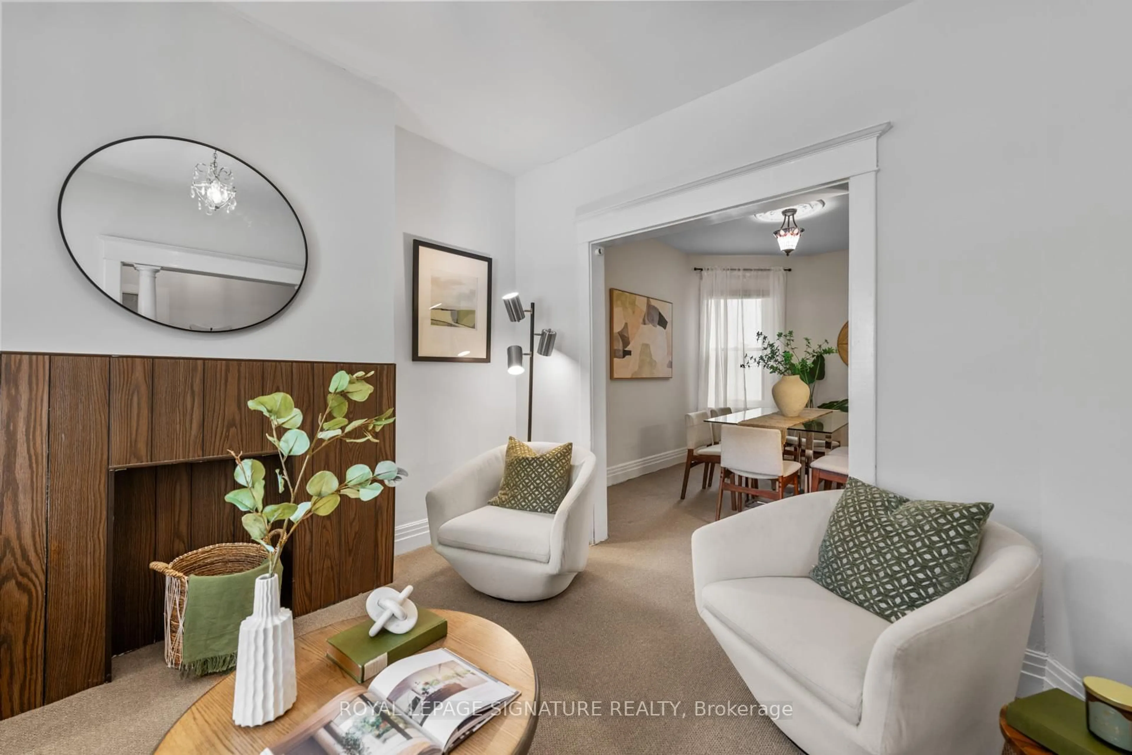 Living room with furniture, unknown for 261A St Helen's Ave, Toronto Ontario M6H 4A2
