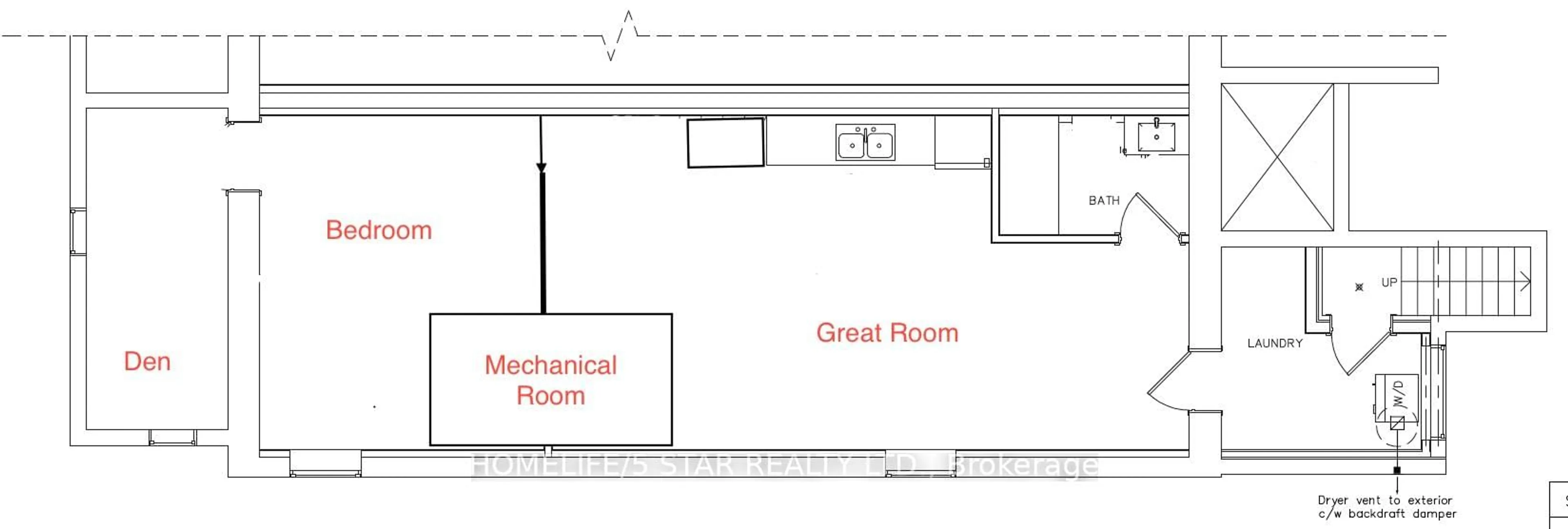 Floor plan for 225 GRACE St, Toronto Ontario M6G 3A7