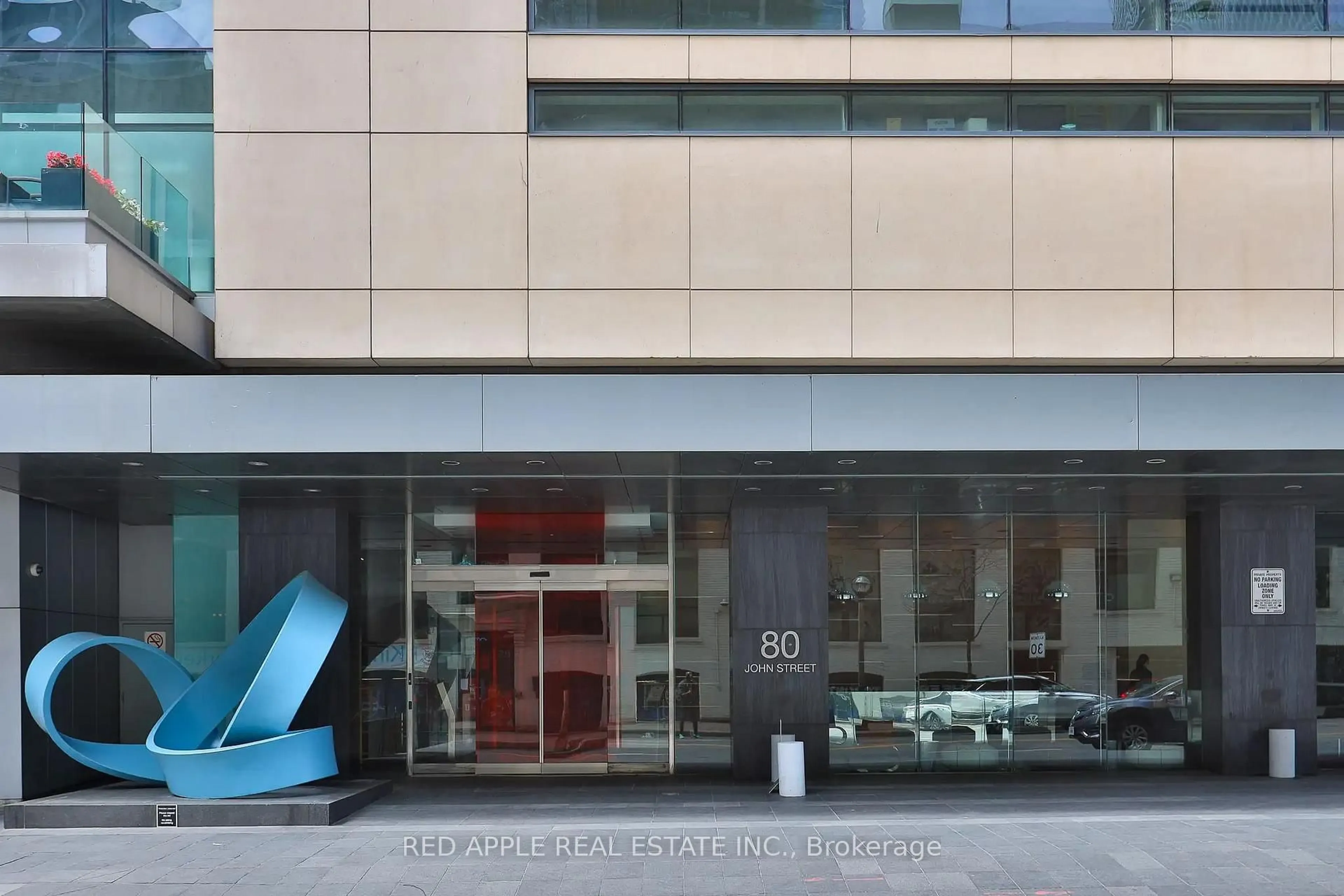 Indoor foyer for 80 John St #3105, Toronto Ontario M5V 1J2