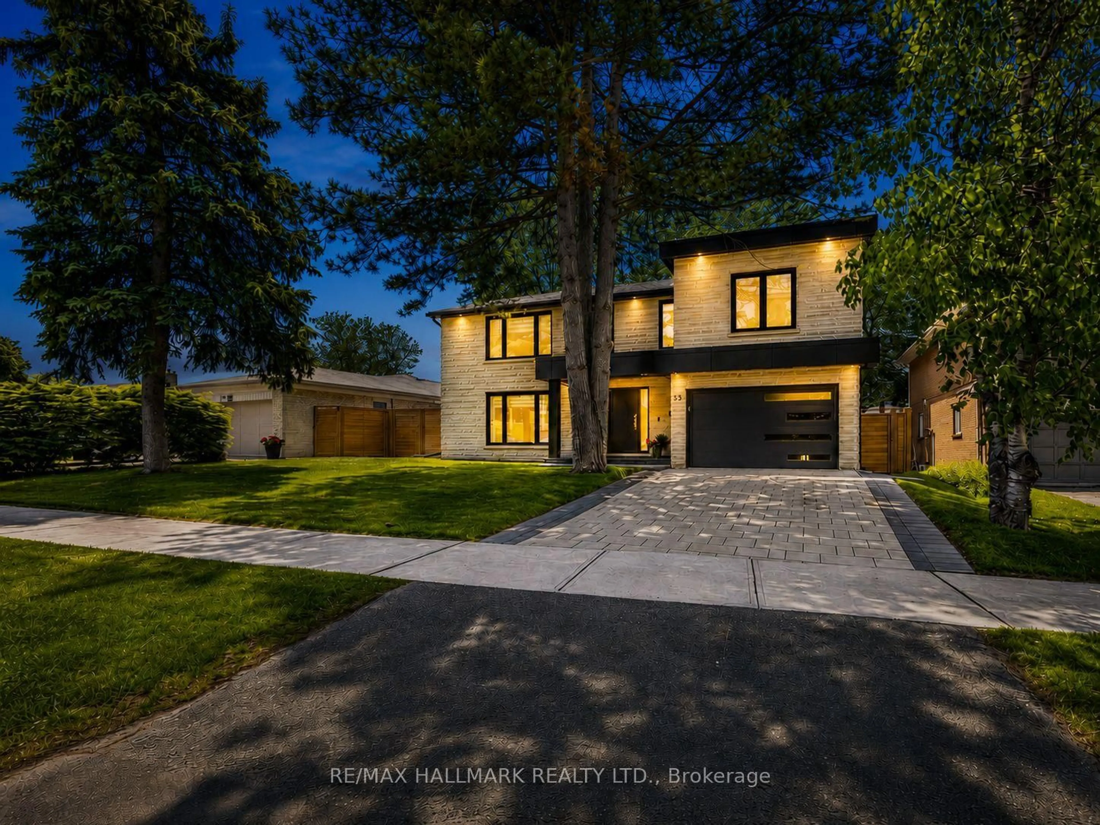 Home with brick exterior material, street for 30 Kellythorne Dr, Toronto Ontario M3A 2L4