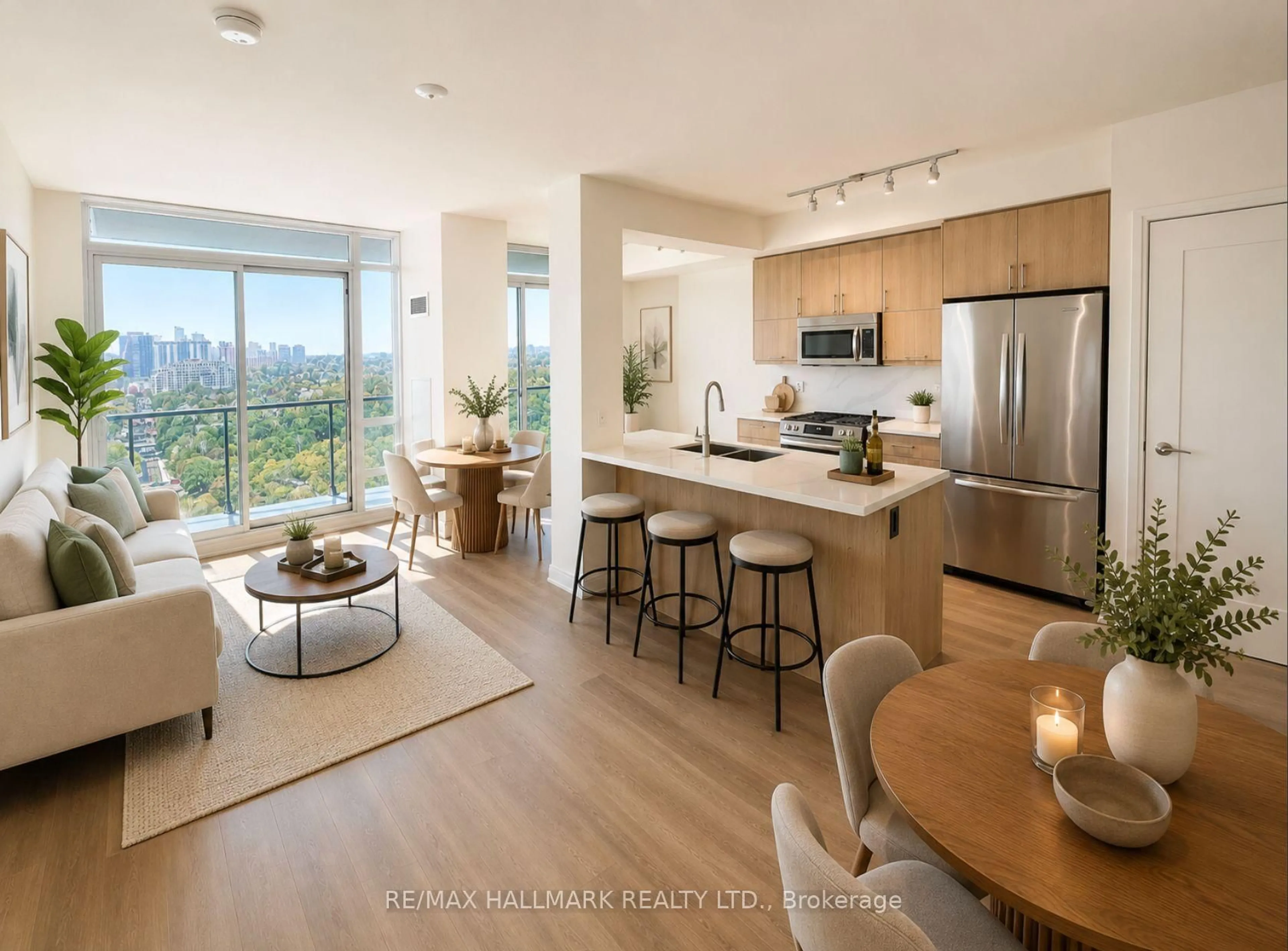 Open concept kitchen, unknown for 825 Church St #1902, Toronto Ontario M4W 3Z4