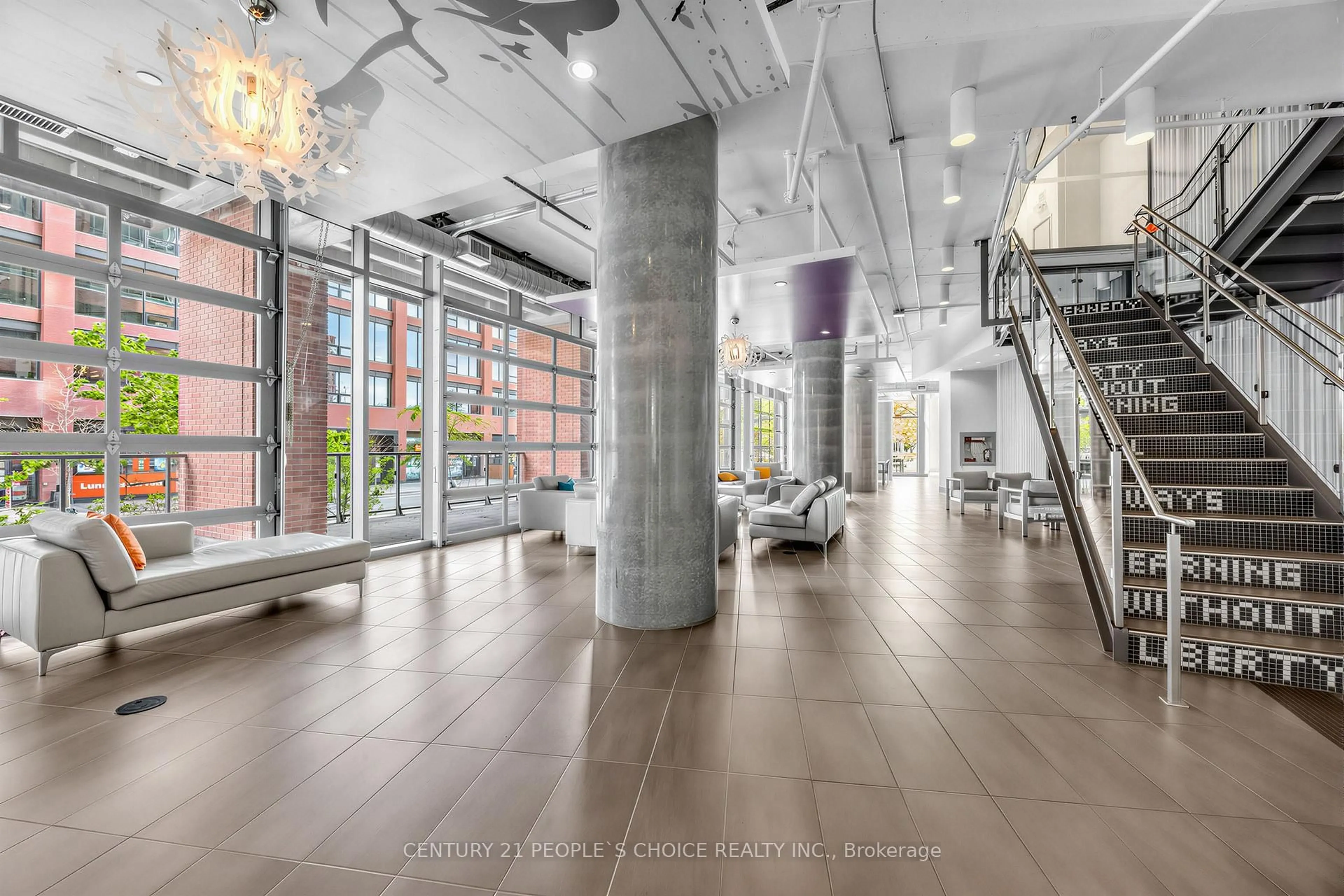 Indoor foyer for 150 East Liberty St #1508, Toronto Ontario M6K 3R5