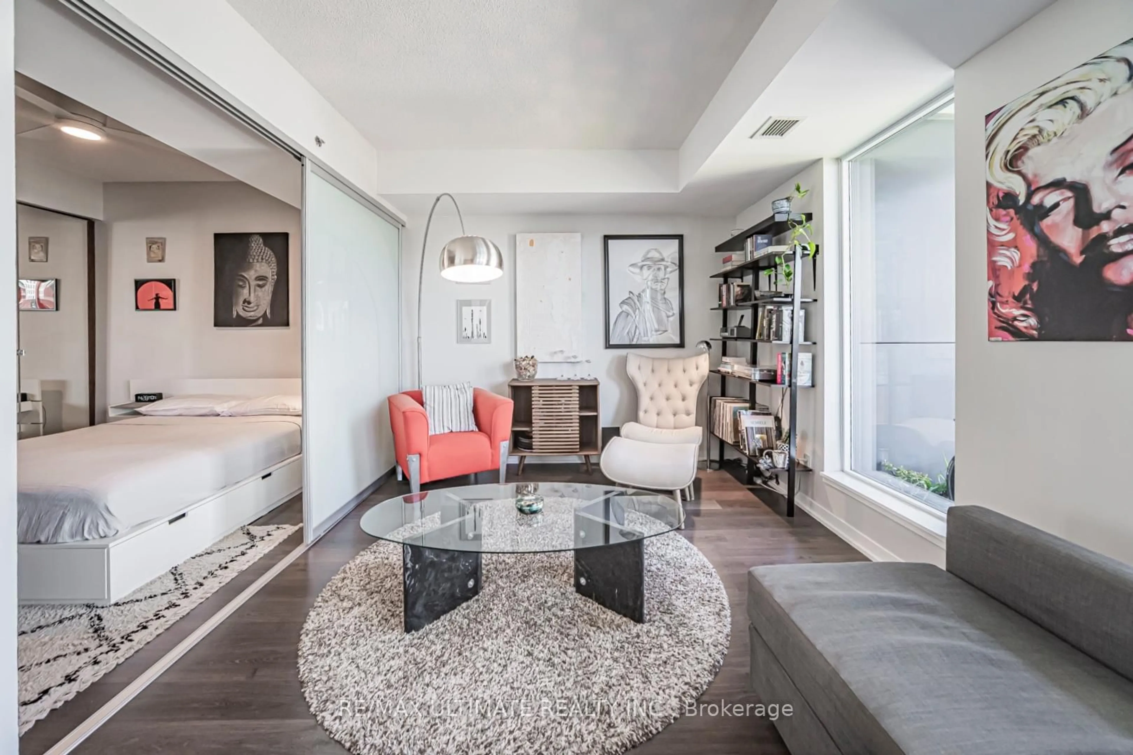 Living room with furniture, unknown for 225 Sackville St #901, Toronto Ontario M5A 0B9