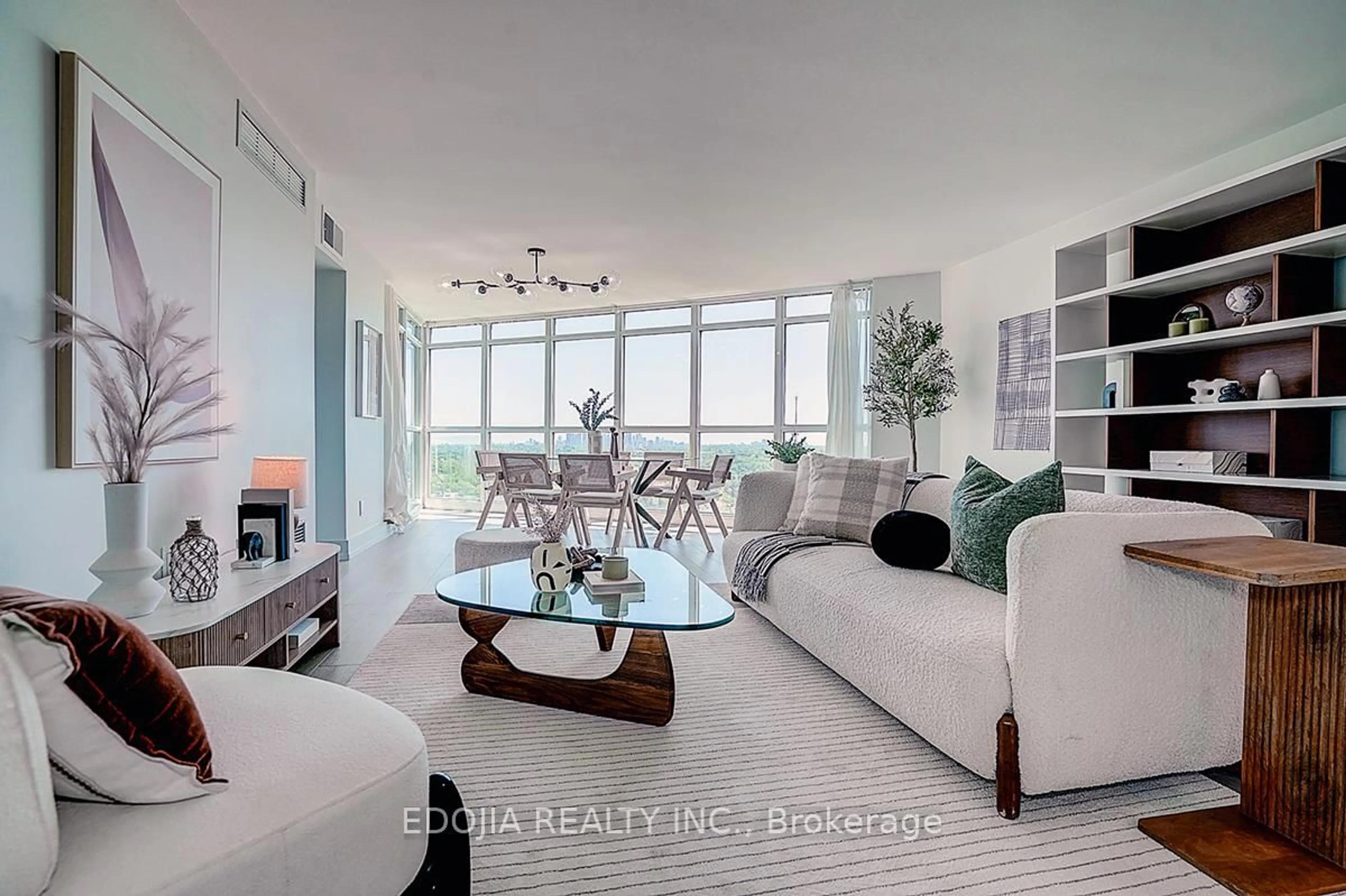 Living room with furniture, unknown for 30 Harrison Garden Blvd #2102, Toronto Ontario M2N 7A9